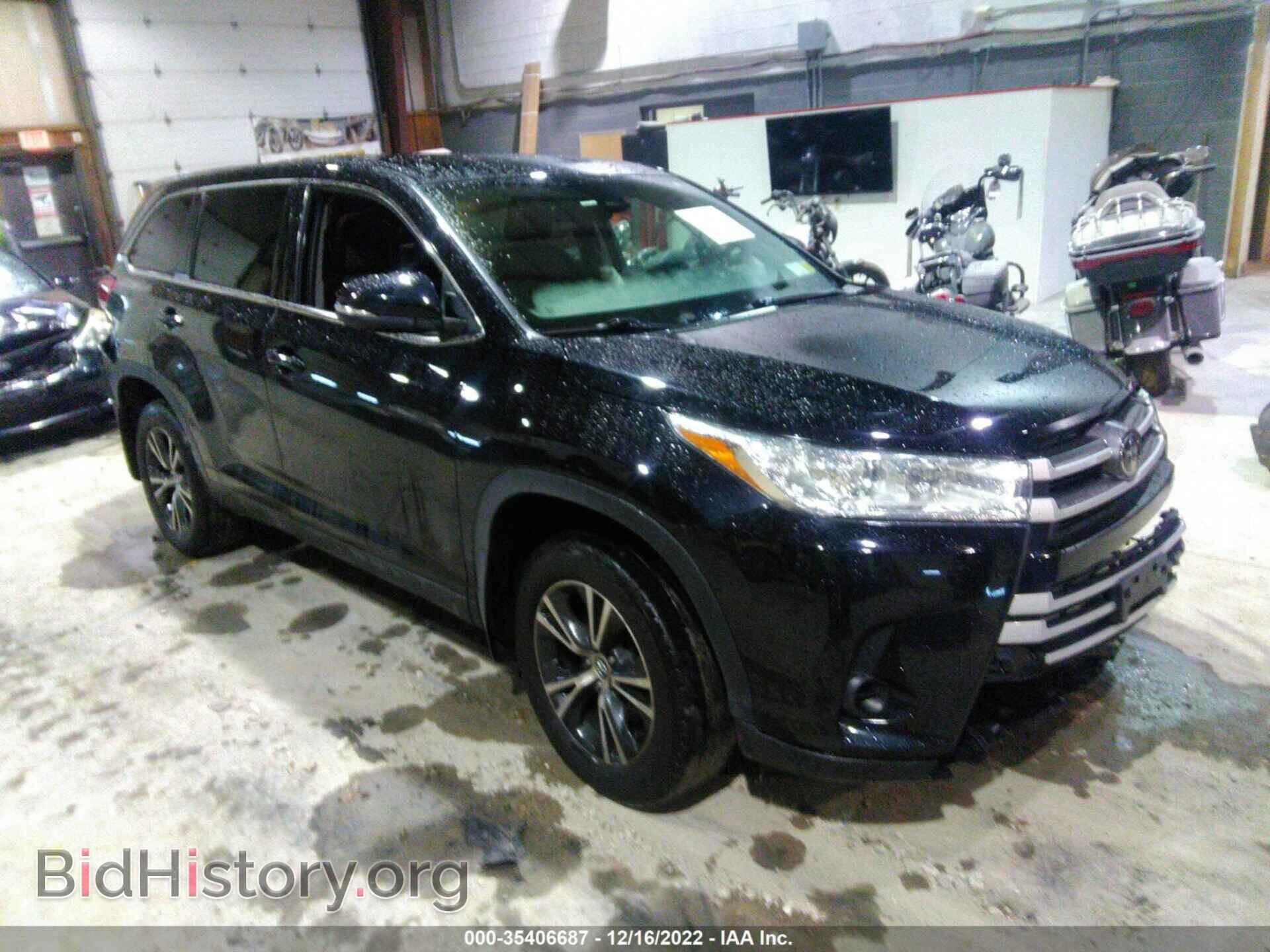 Фотография 5TDBZRFH2KS942292 - TOYOTA HIGHLANDER 2019