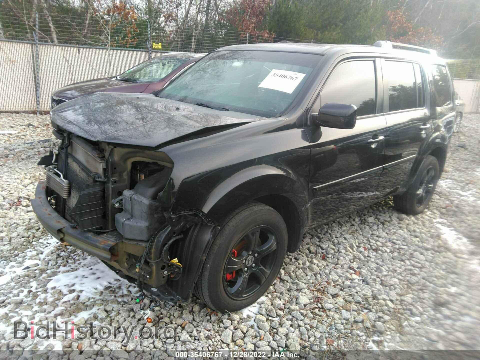 2012 HONDA PILOT - VIN: 5FNYF4H54CB009542 - Фото 2