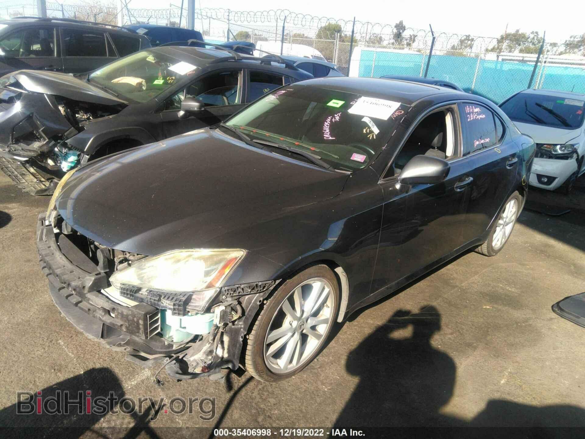 2007 LEXUS IS 250 - VIN: JTHBK262772047174 - Фото 2