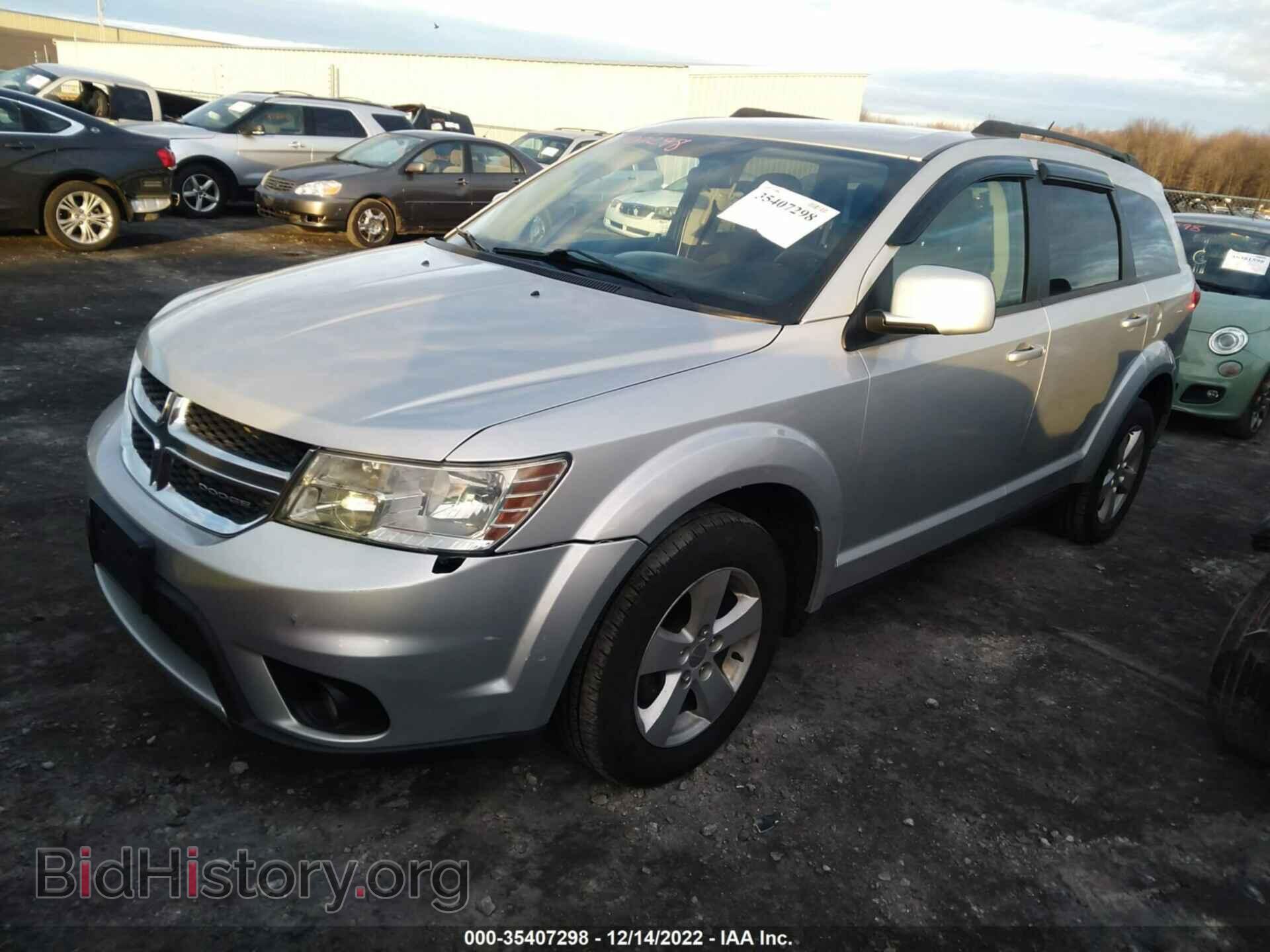 2011 DODGE JOURNEY - VIN: 3D4PH1FG5BT558341 - Фото 2