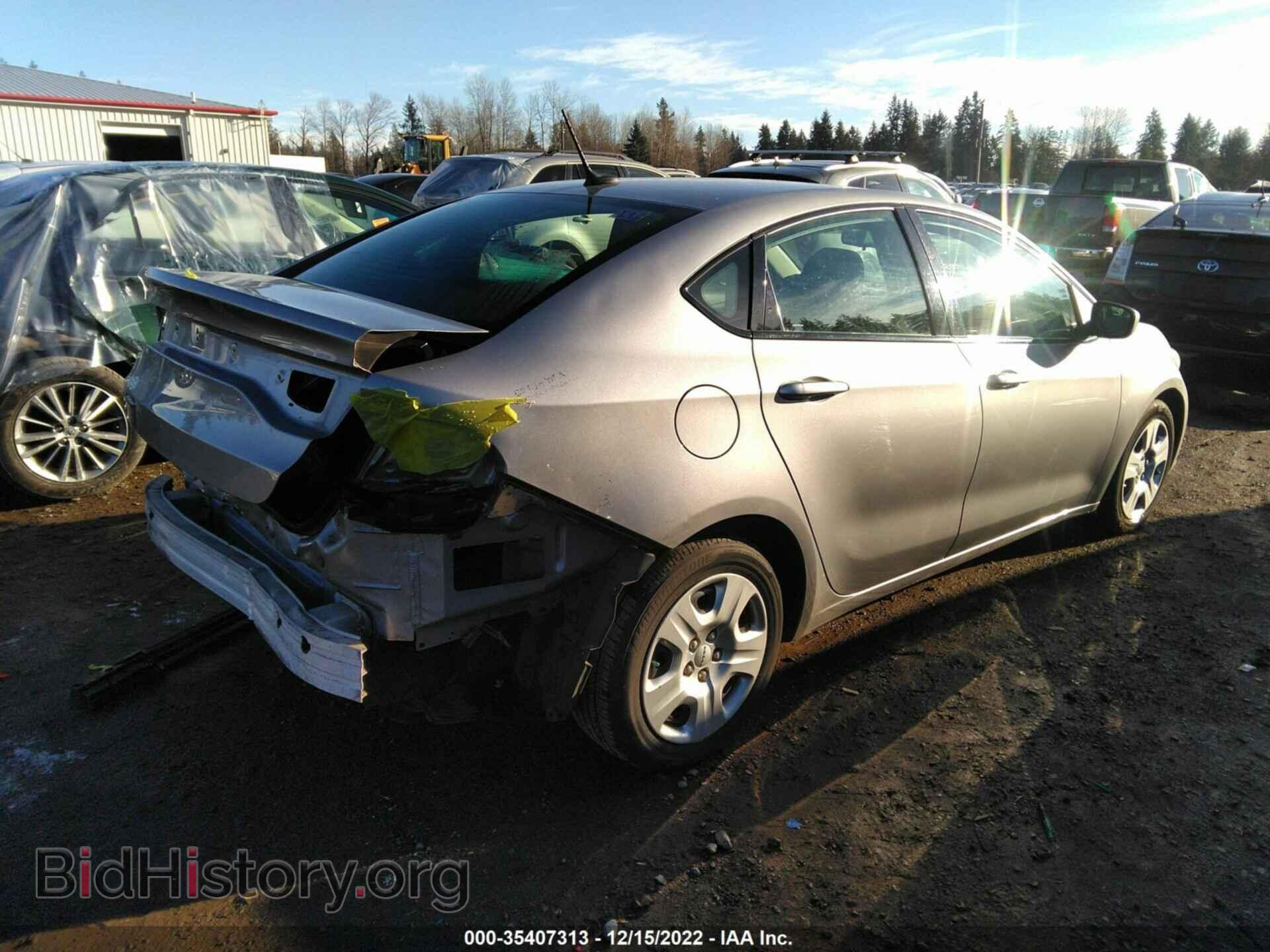 2015 DODGE DART - VIN: 1C3CDFAA2FD331552 - Фото 4