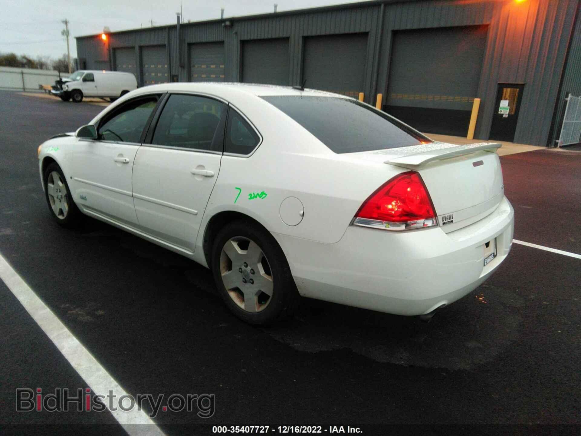 2006 CHEVROLET IMPALA - VIN: 2G1WD58C869212596 - Фото 3