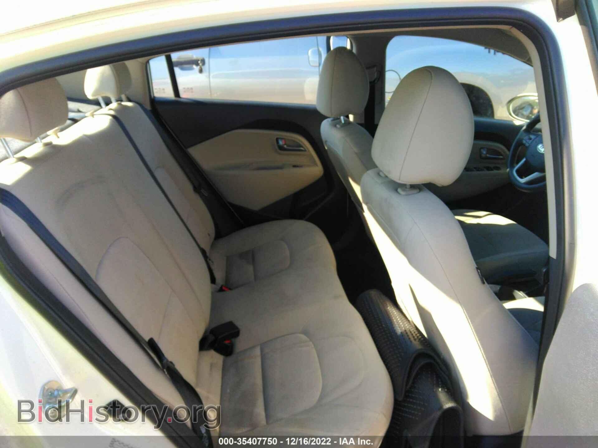 2013 KIA RIO - VIN: KNADM4A37D6248557 - Фото 8