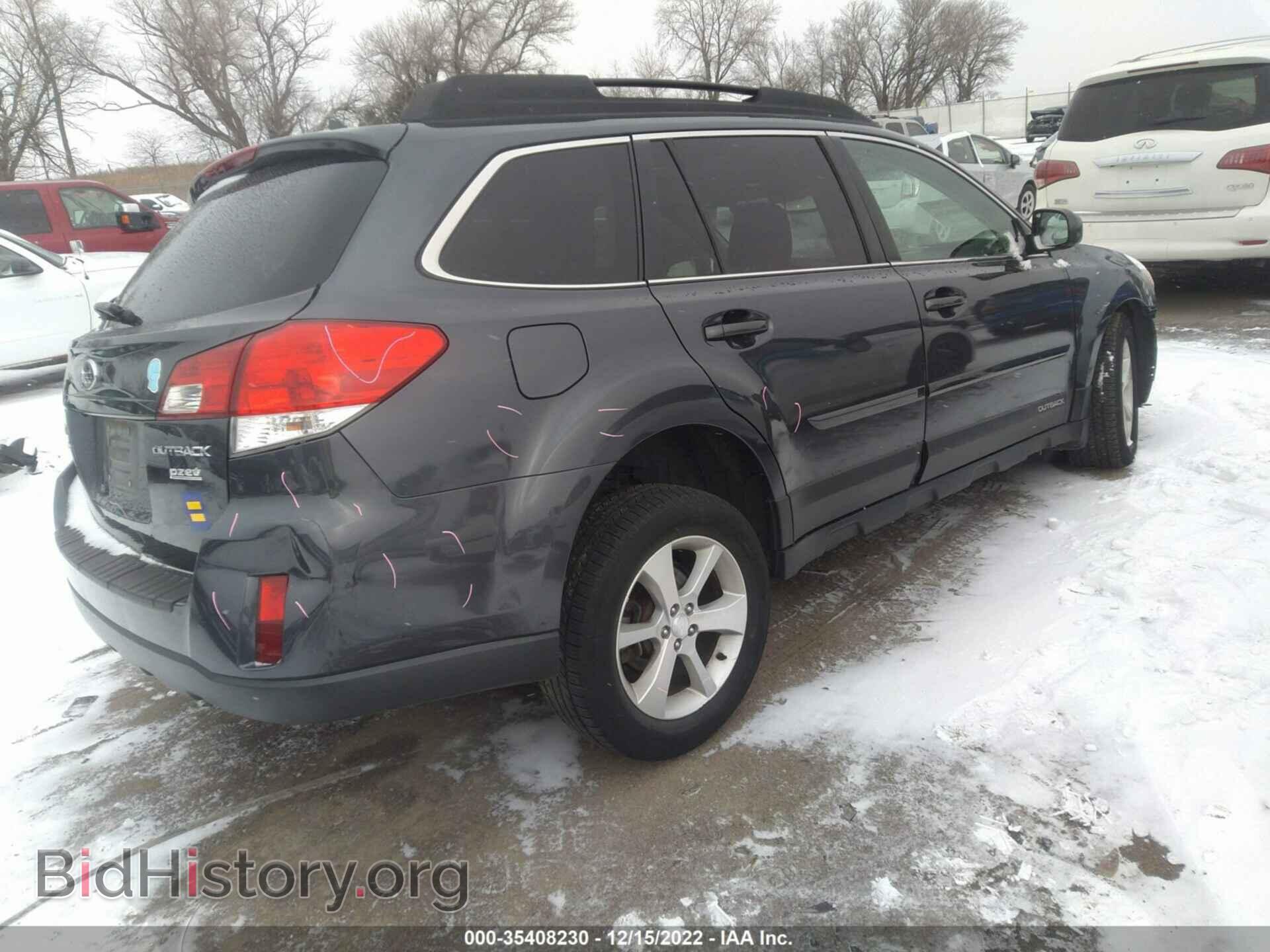 2013 SUBARU OUTBACK - VIN: 4S4BRBLCXD3203767 - Фото 4