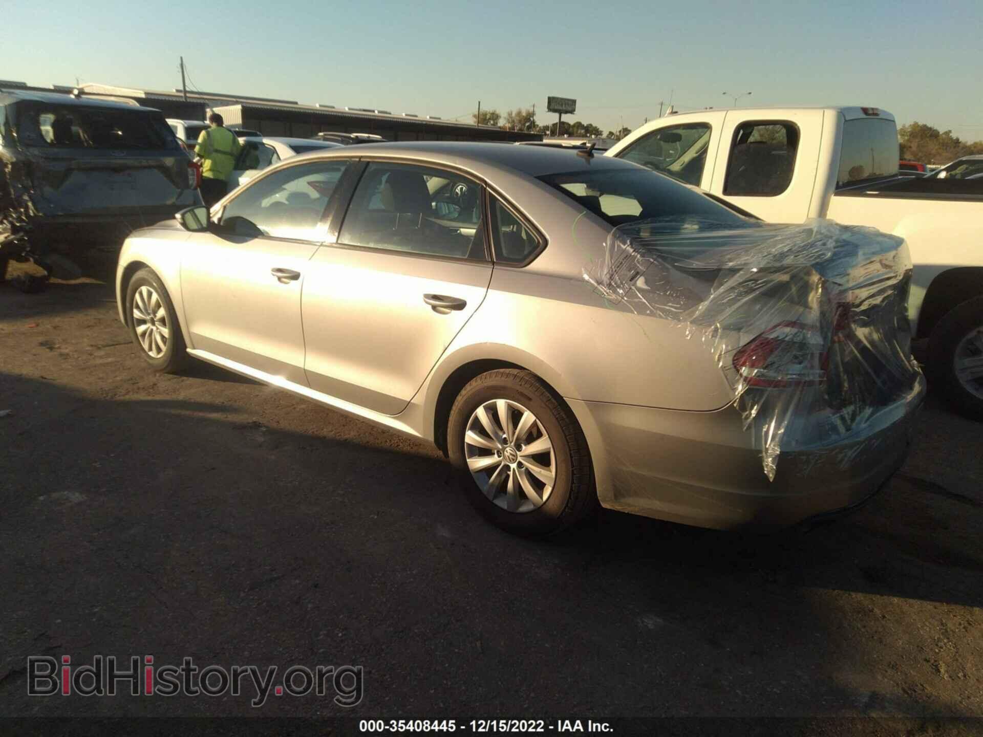 2012 VOLKSWAGEN PASSAT - VIN: 1VWAP7A34CC024061 - Фото 3