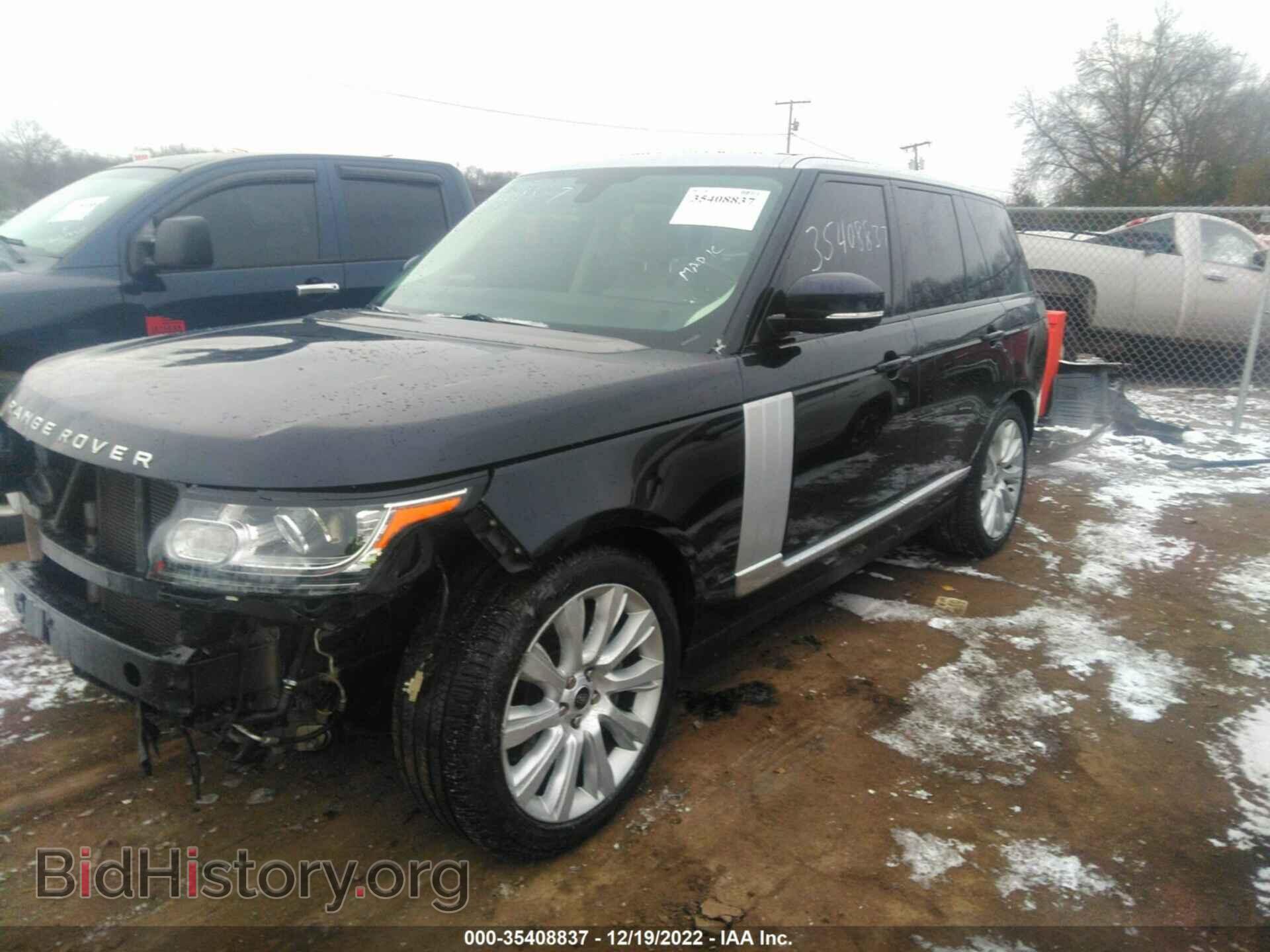 2014 LAND ROVER RANGE ROVER - VIN: SALGS2TF6EA153903 - Фото 2