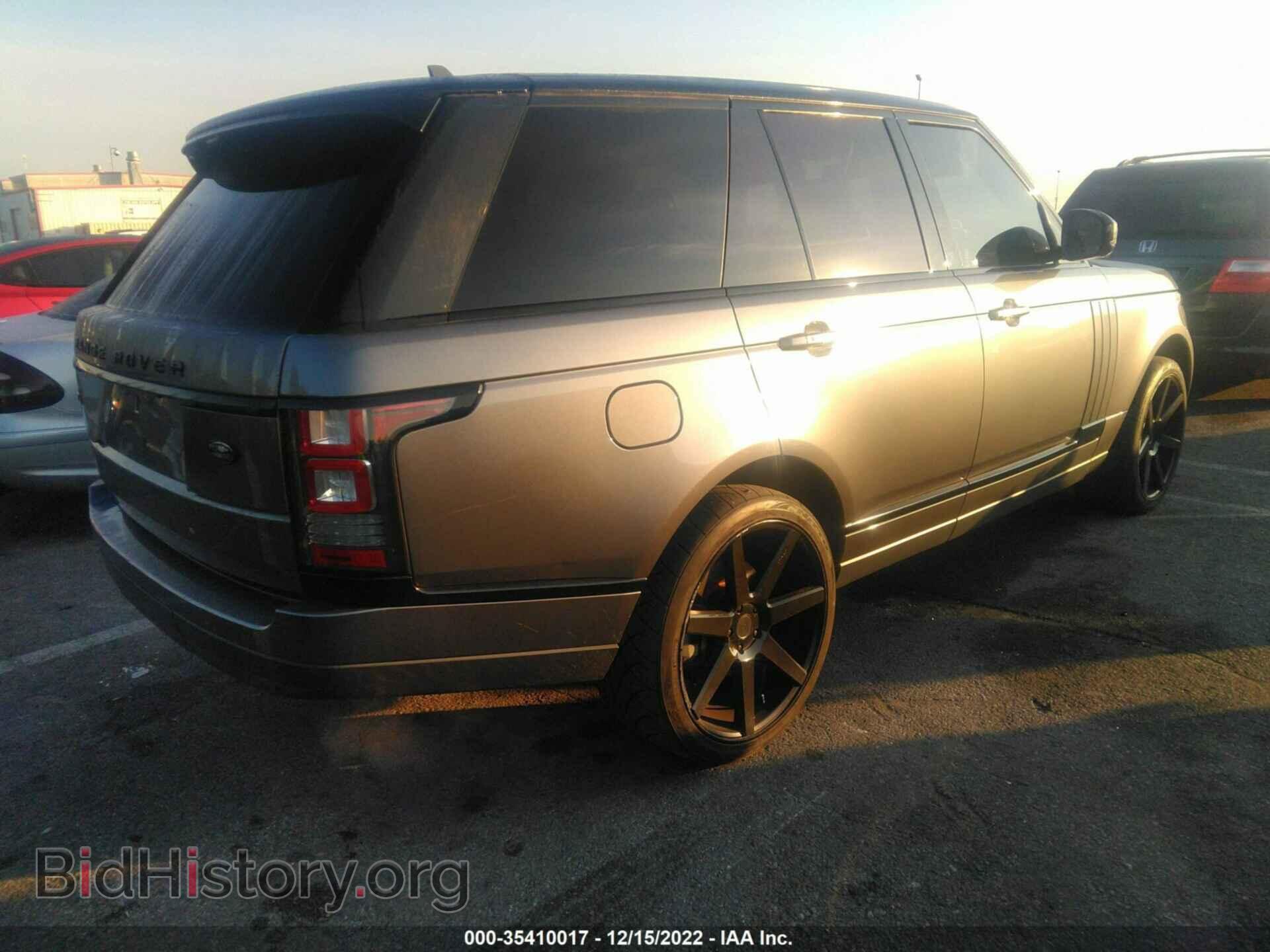 2015 LAND ROVER RANGE ROVER - VIN: SALGS2VFXFA225393 - Фото 4