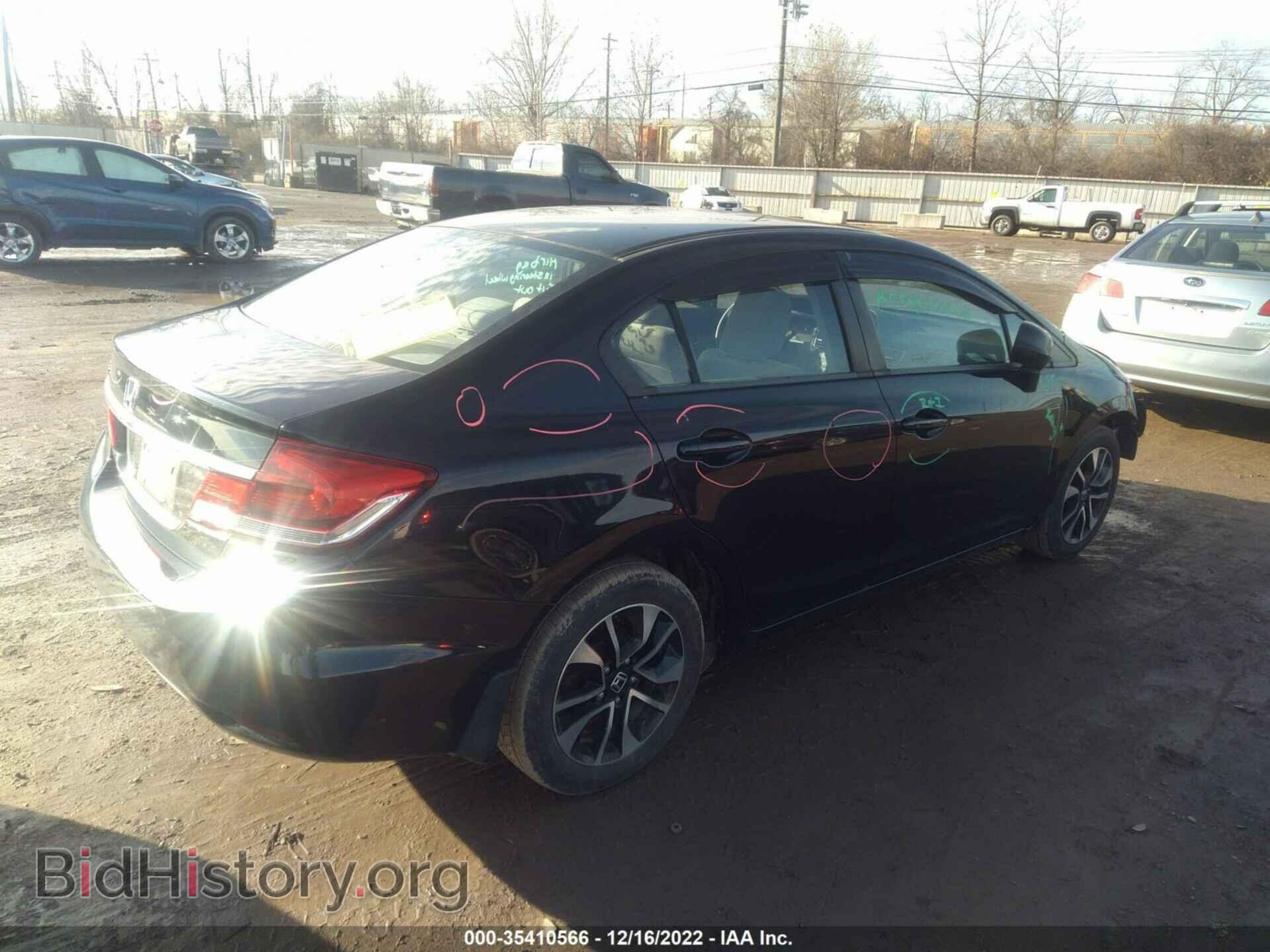 2013 HONDA CIVIC SDN - VIN: 19XFB2F88DE023942 - Фото 4