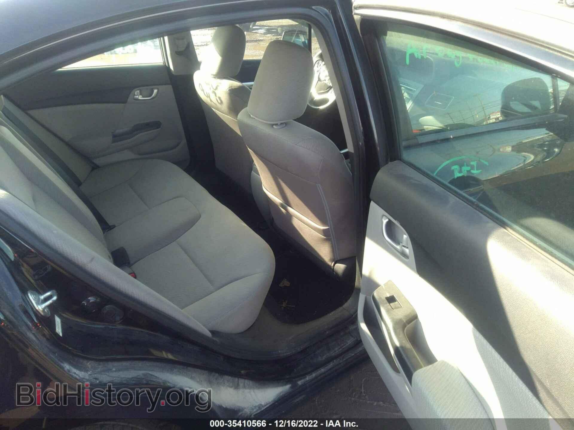 2013 HONDA CIVIC SDN - VIN: 19XFB2F88DE023942 - Фото 8
