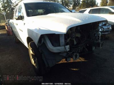 2012 RAM 1500 Express, белый — VIN 1C6RD7FT8CS171178, IAAI