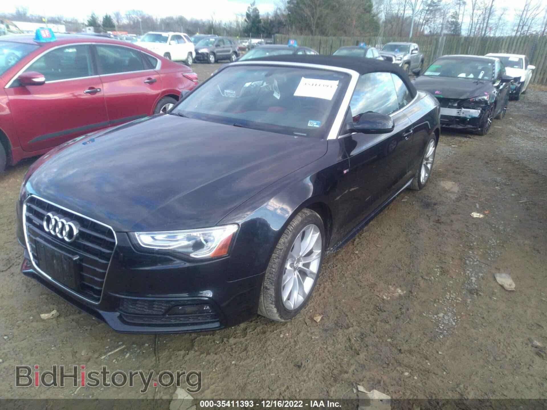2014 AUDI A5 - VIN: WAUWFAFH3EN004787 - Фото 2