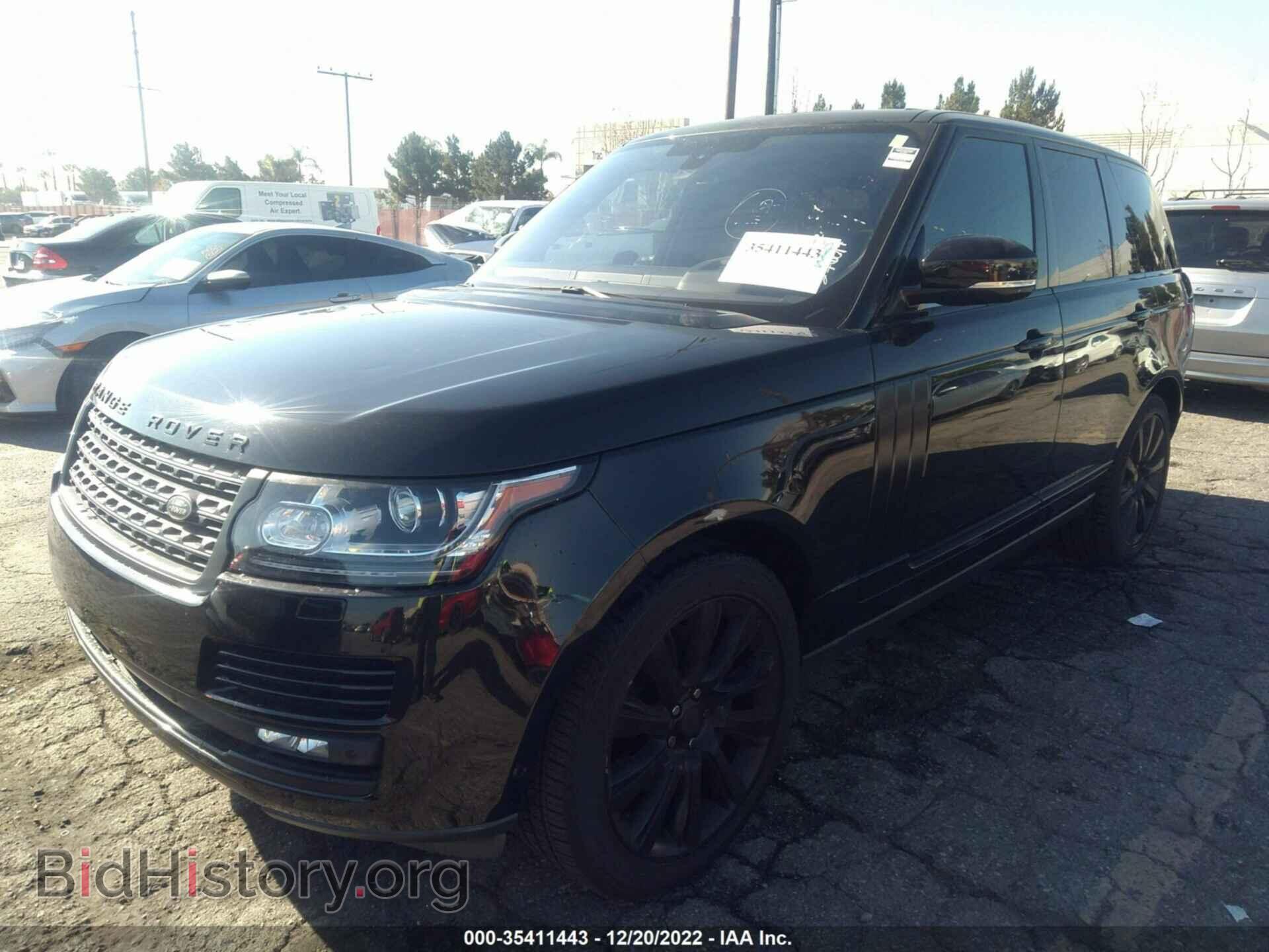 2016 LAND ROVER RANGE ROVER - VIN: SALGS2EF4GA276017 - Фото 2