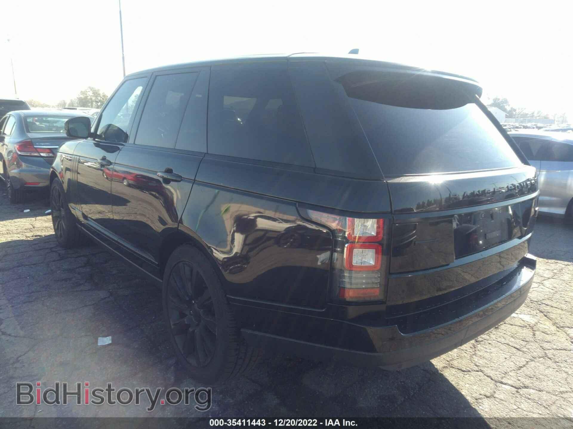 2016 LAND ROVER RANGE ROVER - VIN: SALGS2EF4GA276017 - Фото 3
