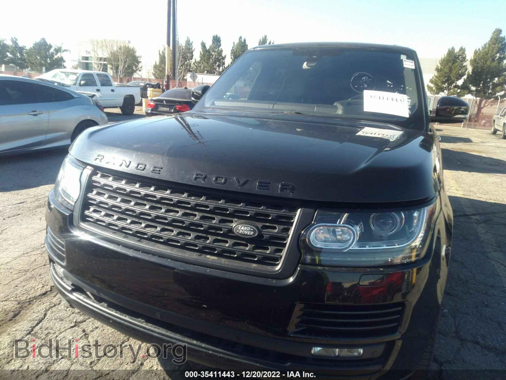 2016 LAND ROVER RANGE ROVER - VIN: SALGS2EF4GA276017 - Фото 6