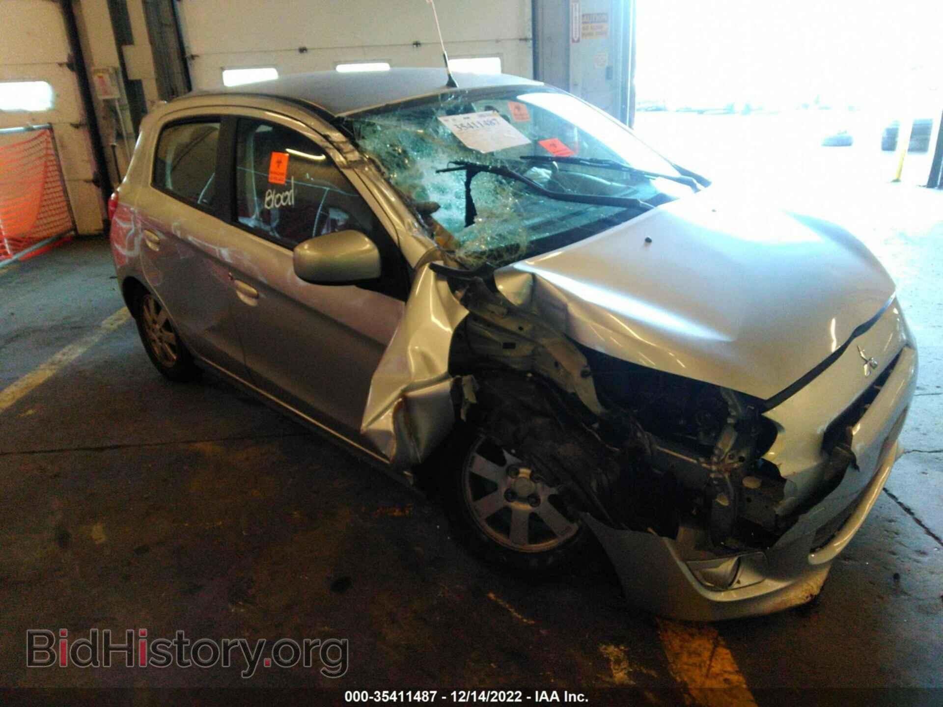 Фотография ML32A4HJ1EH007593 - MITSUBISHI MIRAGE 2014