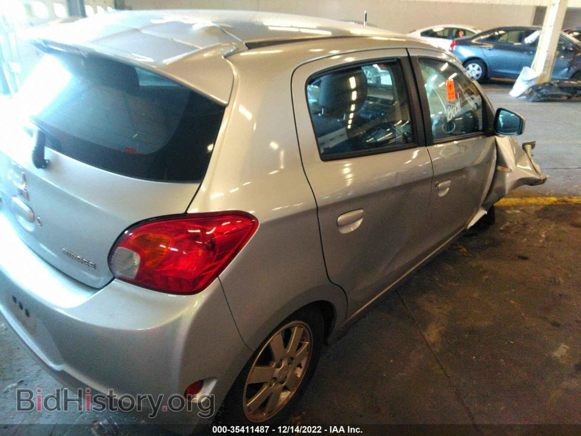 2014 MITSUBISHI MIRAGE - VIN: ML32A4HJ1EH007593 - Фото 4