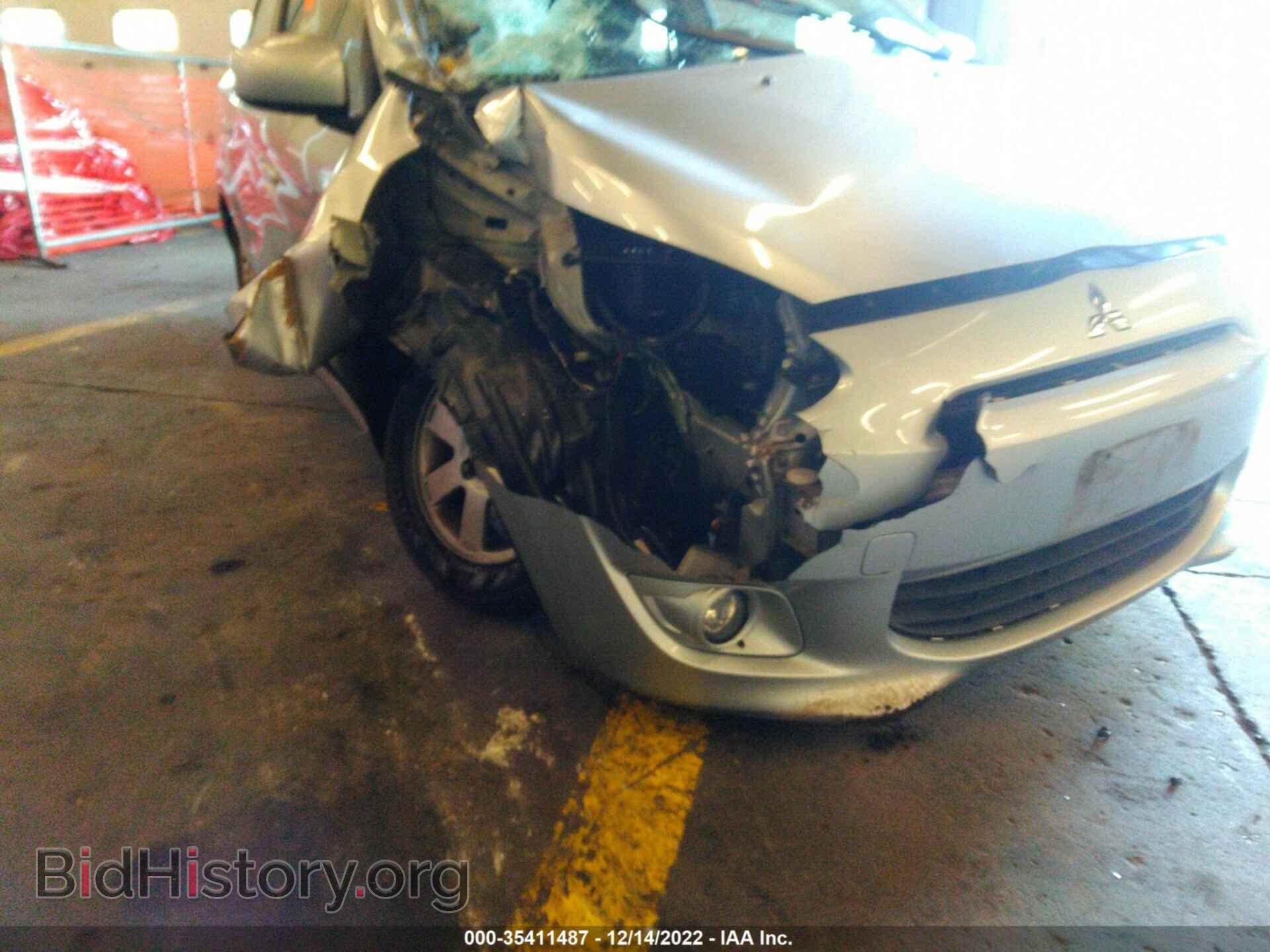 2014 MITSUBISHI MIRAGE - VIN: ML32A4HJ1EH007593 - Фото 6