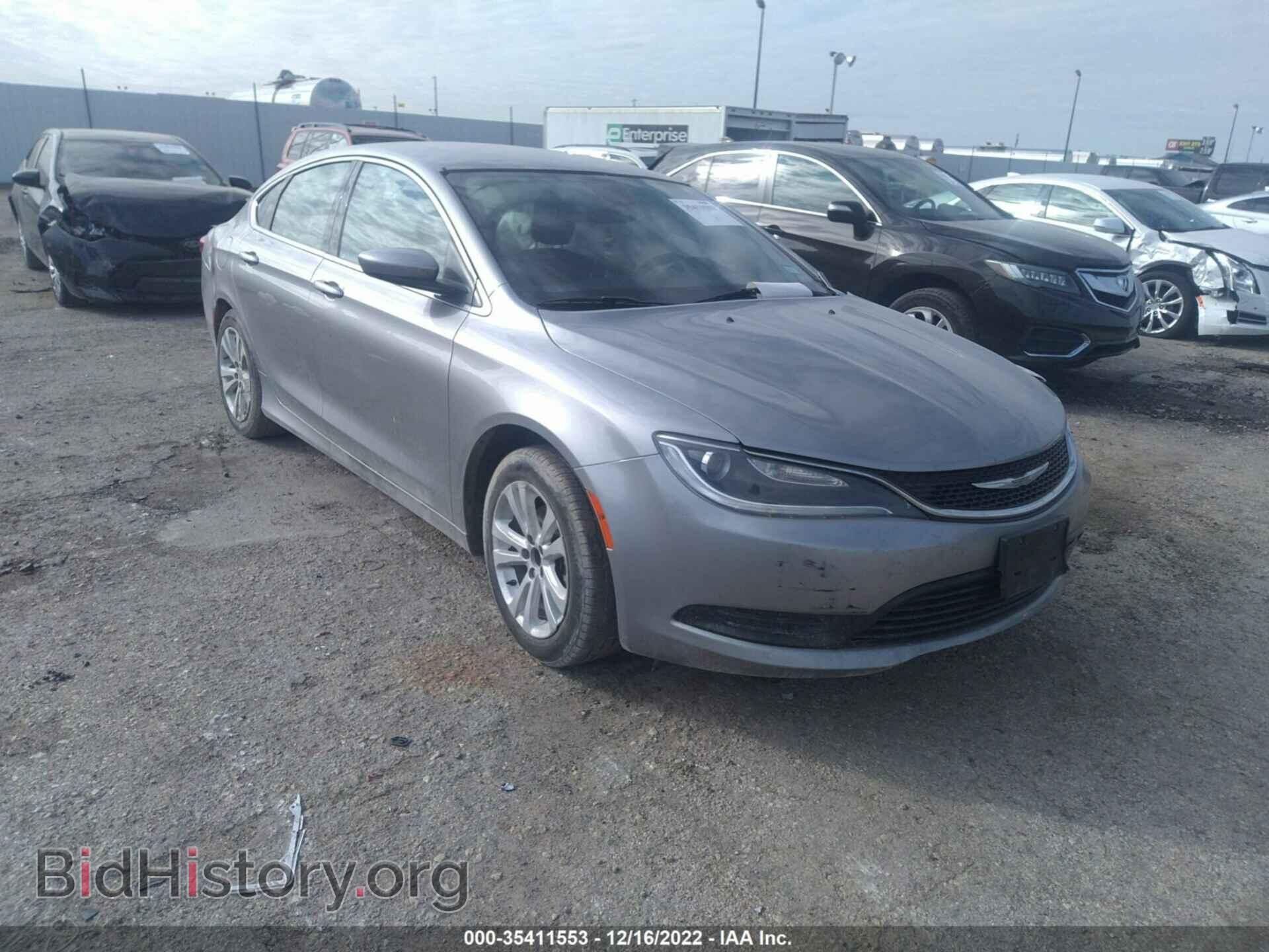 Фотография 1C3CCCFB4GN186027 - CHRYSLER 200 2016