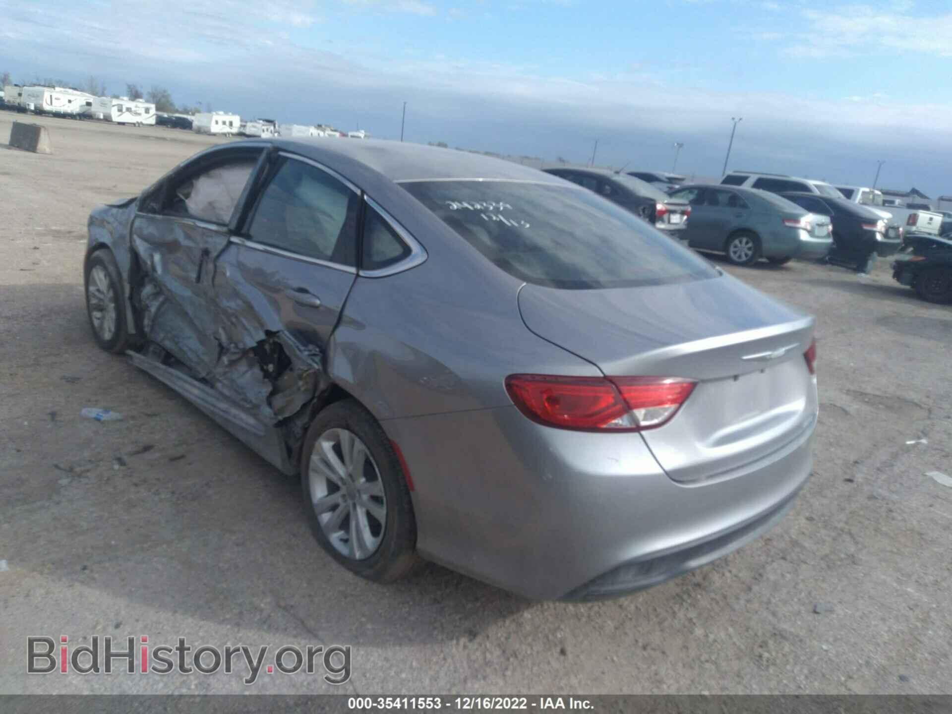 2016 CHRYSLER 200 - VIN: 1C3CCCFB4GN186027 - Фото 3