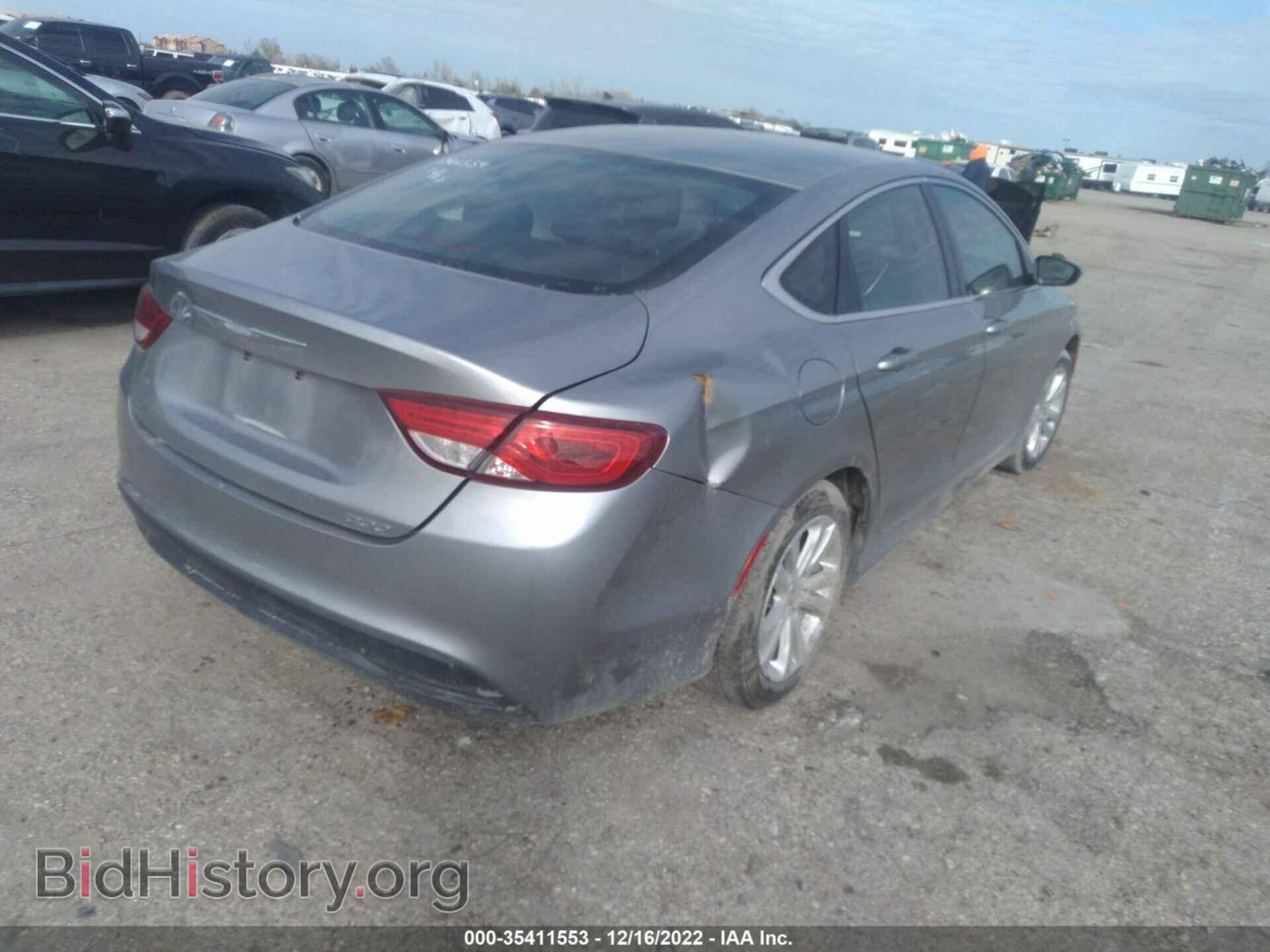 2016 CHRYSLER 200 - VIN: 1C3CCCFB4GN186027 - Фото 4
