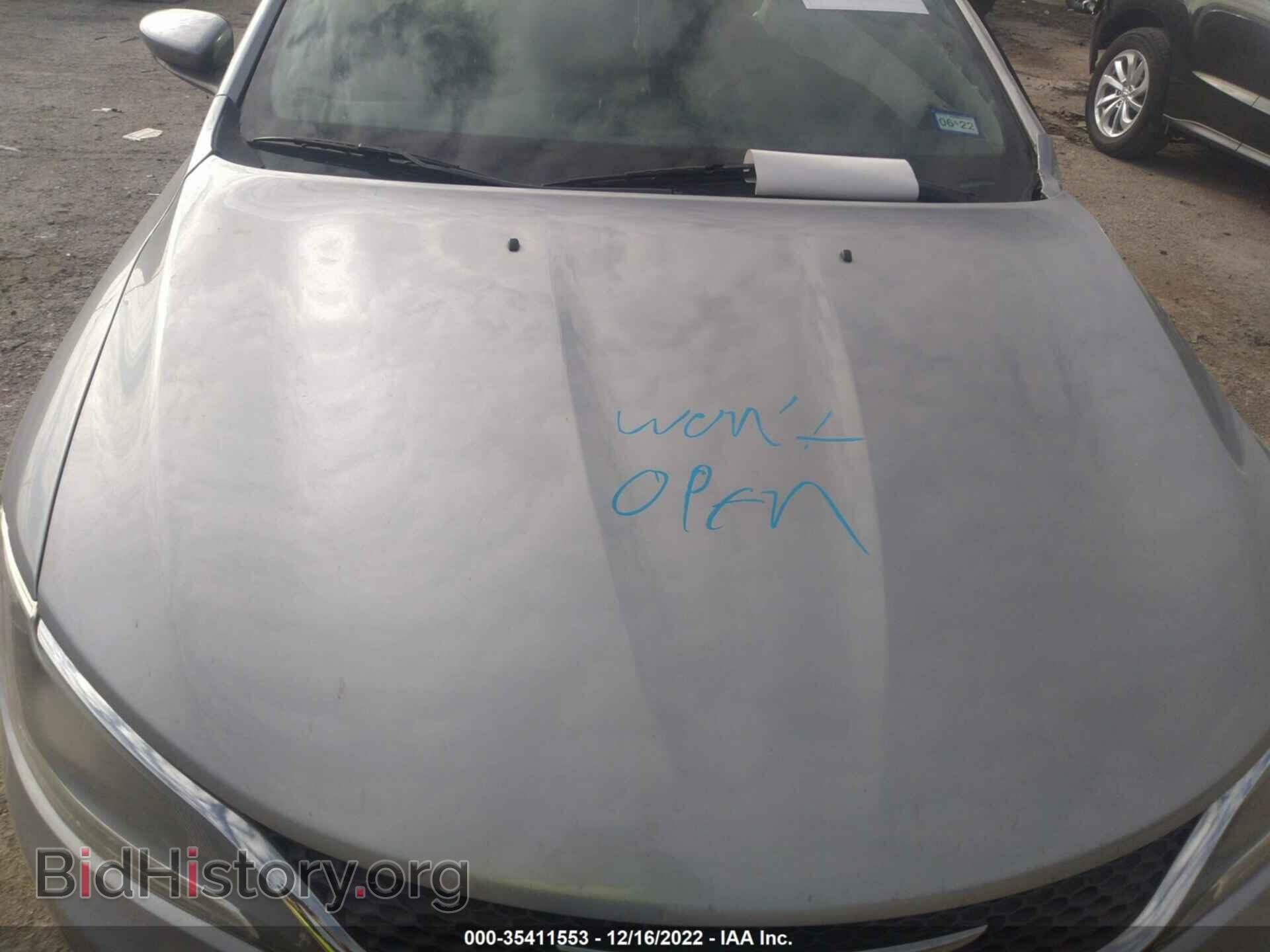 2016 CHRYSLER 200 - VIN: 1C3CCCFB4GN186027 - Фото 10