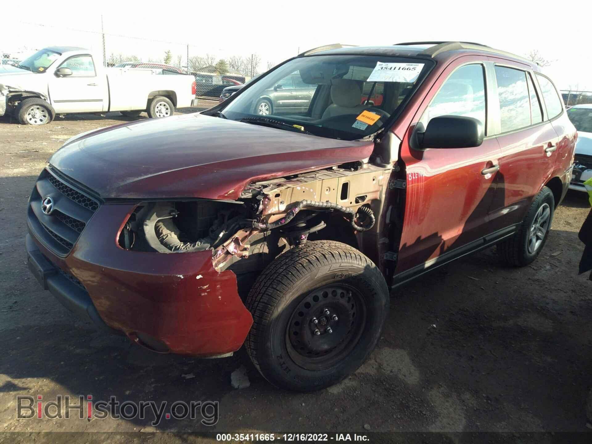 2009 HYUNDAI SANTA FE - VIN: 5NMSG13DX9H288406 - Фото 2