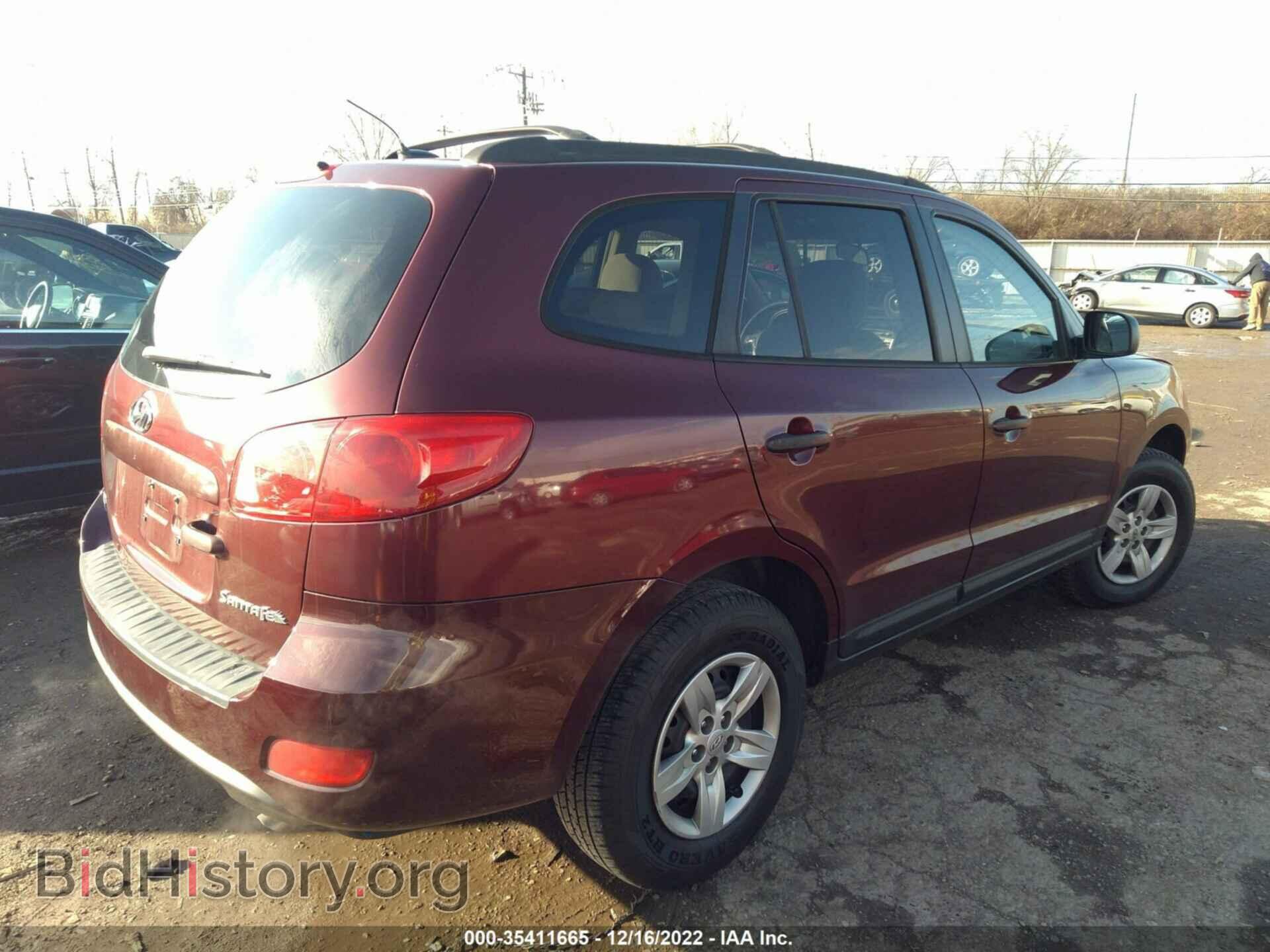 2009 HYUNDAI SANTA FE - VIN: 5NMSG13DX9H288406 - Фото 4