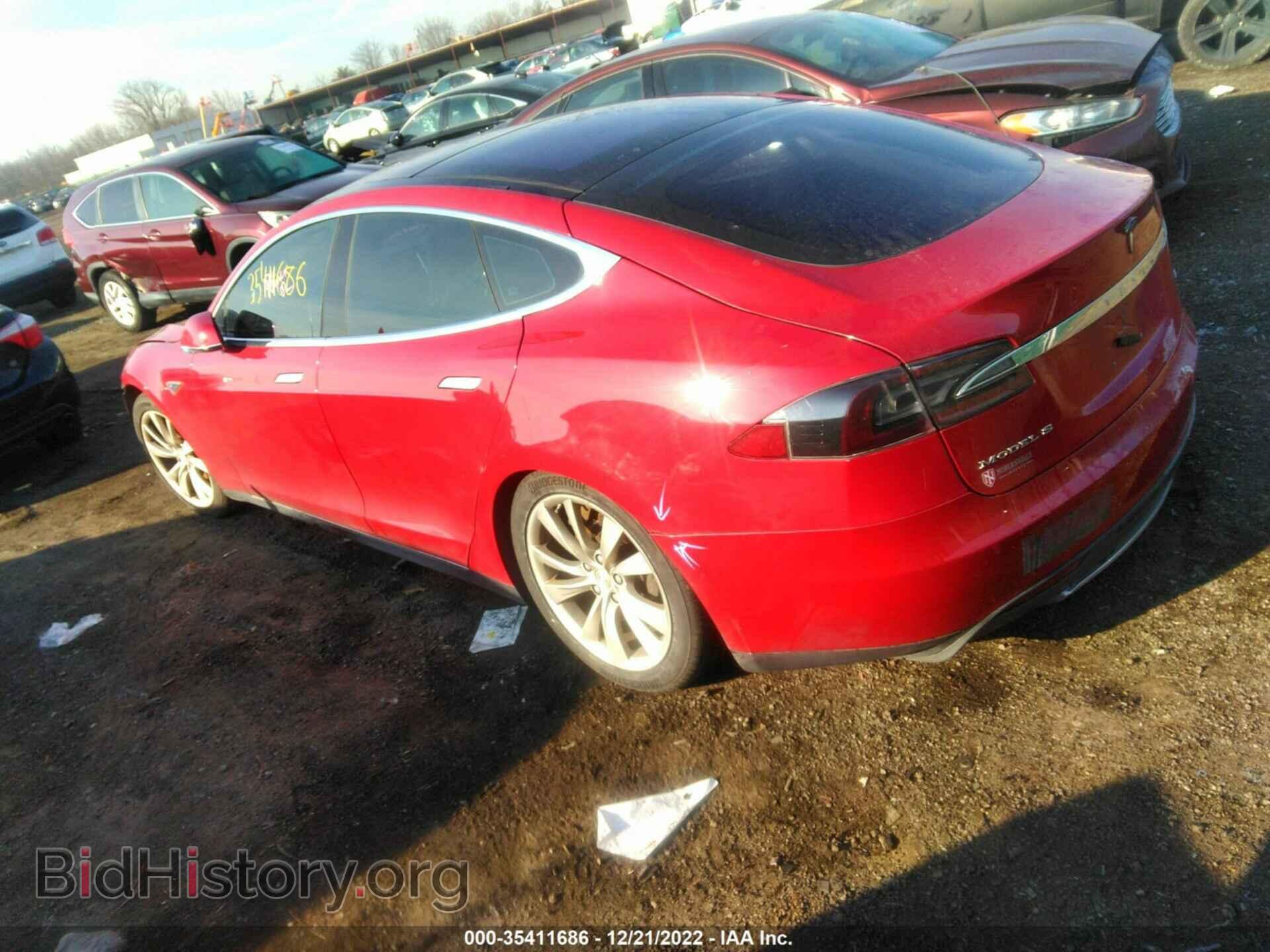 2014 TESLA MODEL S - VIN: 5YJSA1S11EFP33149 - Фото 3