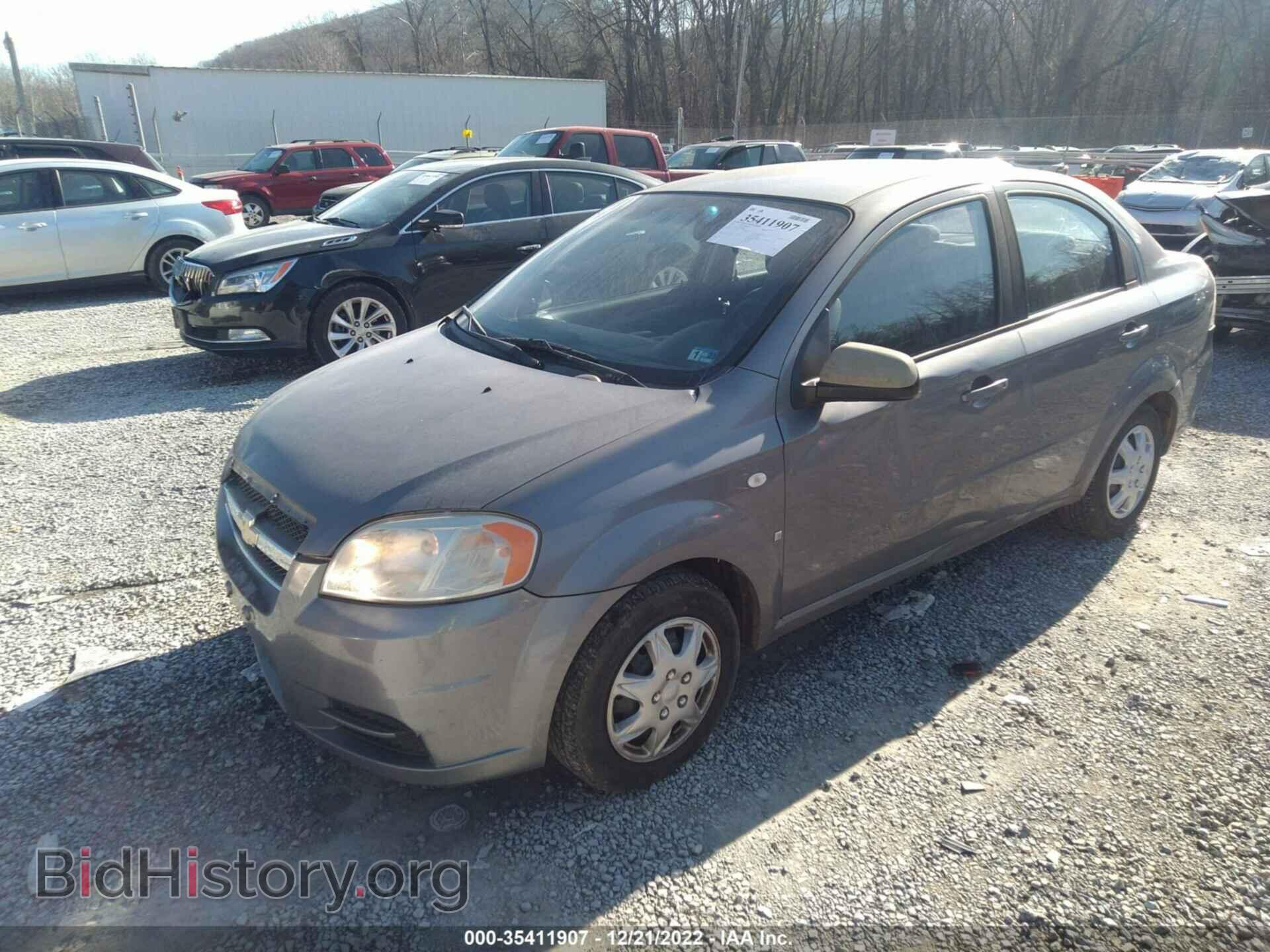 2007 CHEVROLET AVEO - VIN: KL1TD56697B160961 - Фото 2