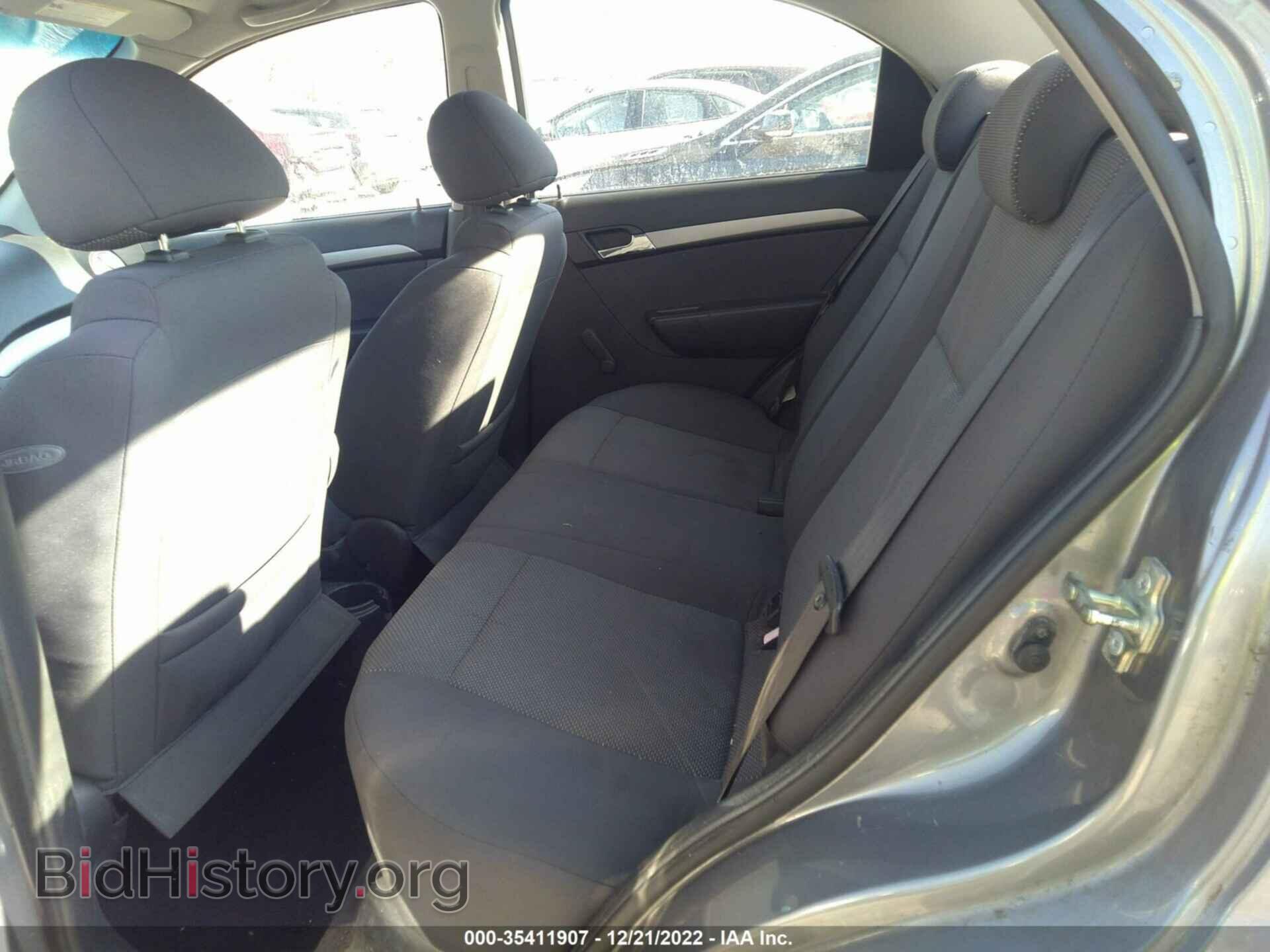 2007 CHEVROLET AVEO - VIN: KL1TD56697B160961 - Фото 8