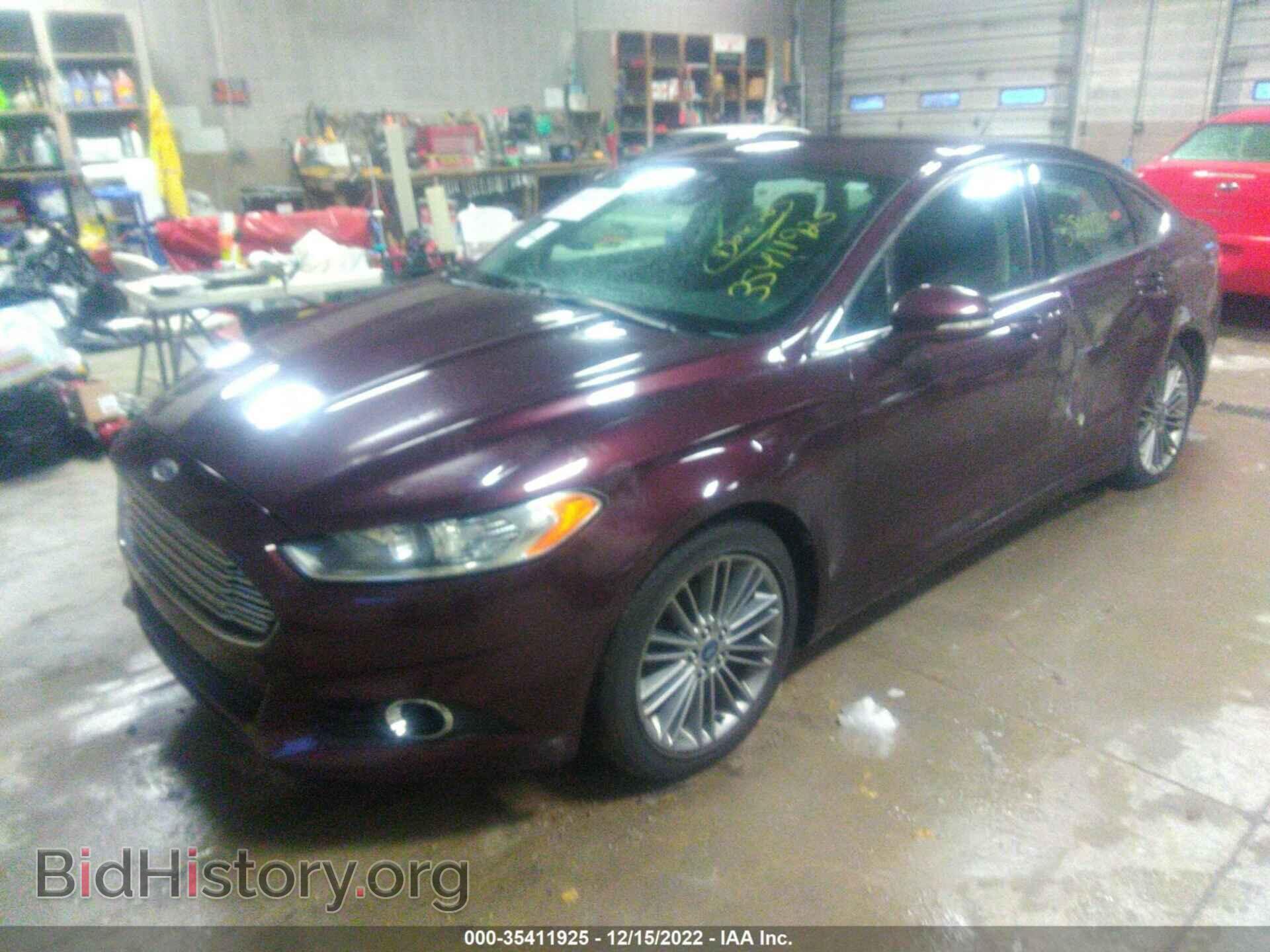 2013 FORD FUSION - VIN: 3FA6P0H9XDR190555 - Фото 2