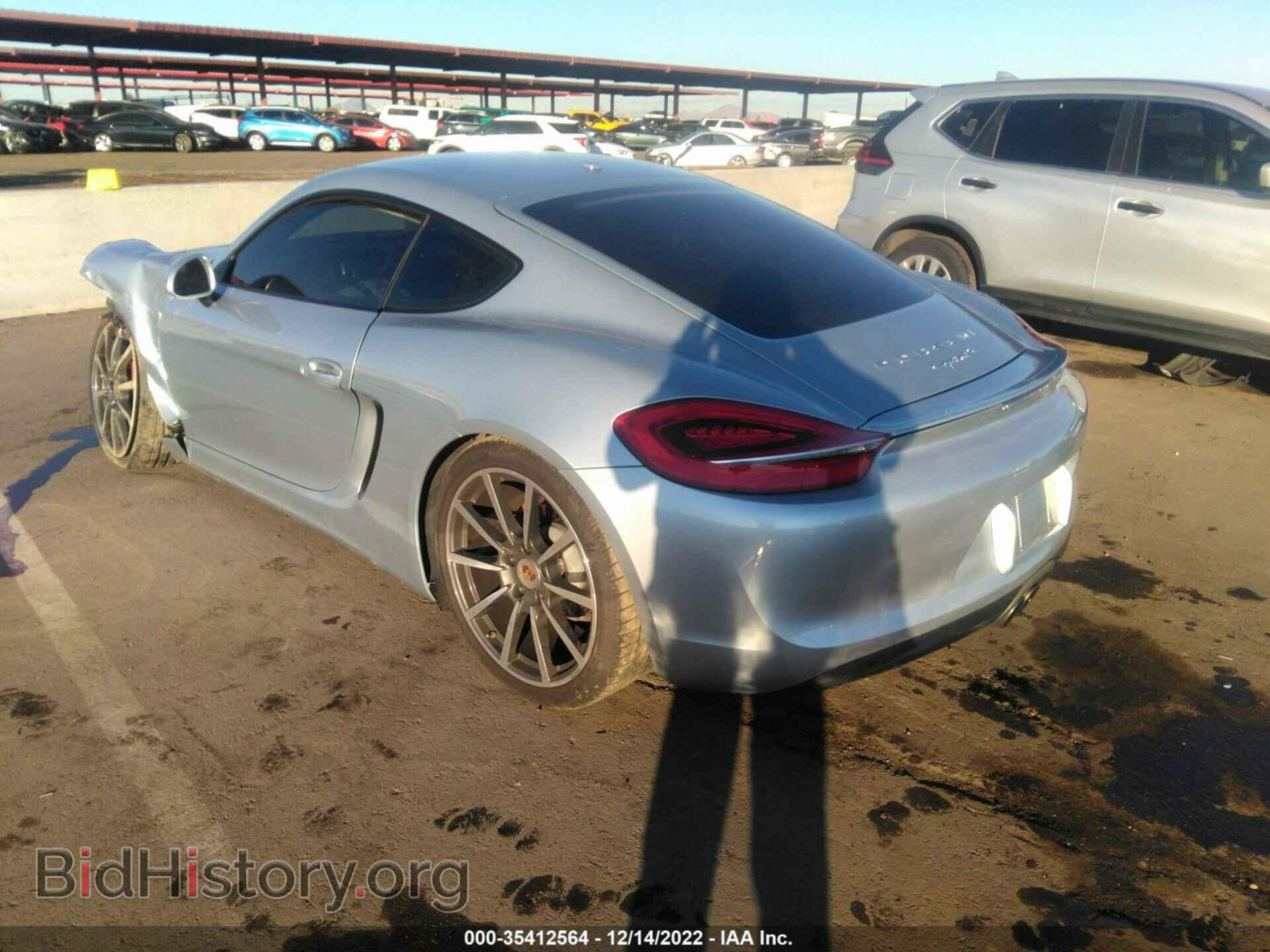 2014 PORSCHE CAYMAN - VIN: WP0AB2A87EK192592 - Фото 3