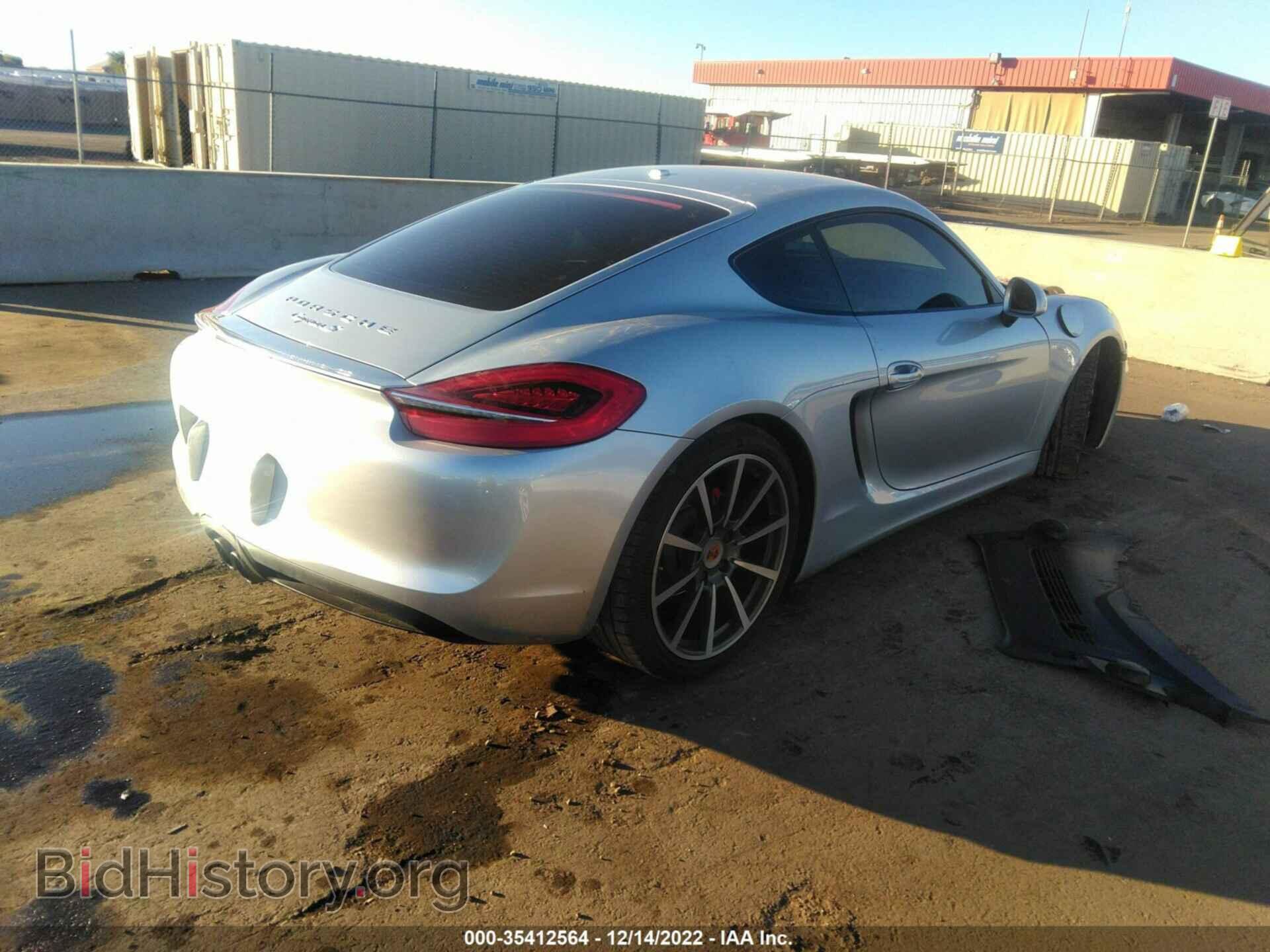 2014 PORSCHE CAYMAN - VIN: WP0AB2A87EK192592 - Фото 4