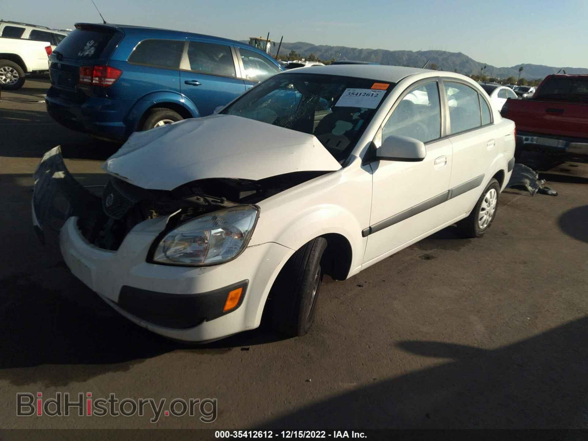 2007 KIA RIO - VIN: KNADE123776245561 - Photo 2