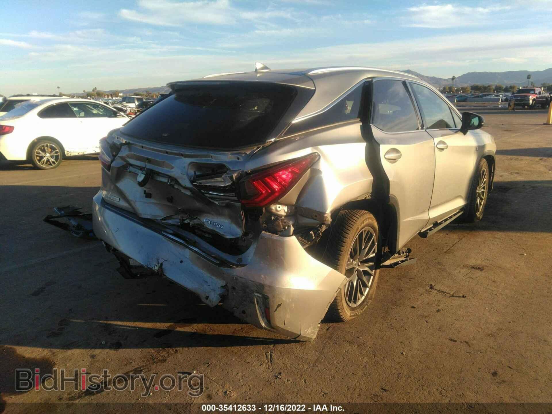 2017 LEXUS RX - VIN: 2T2BZMCA6HC088558 - Photo 4