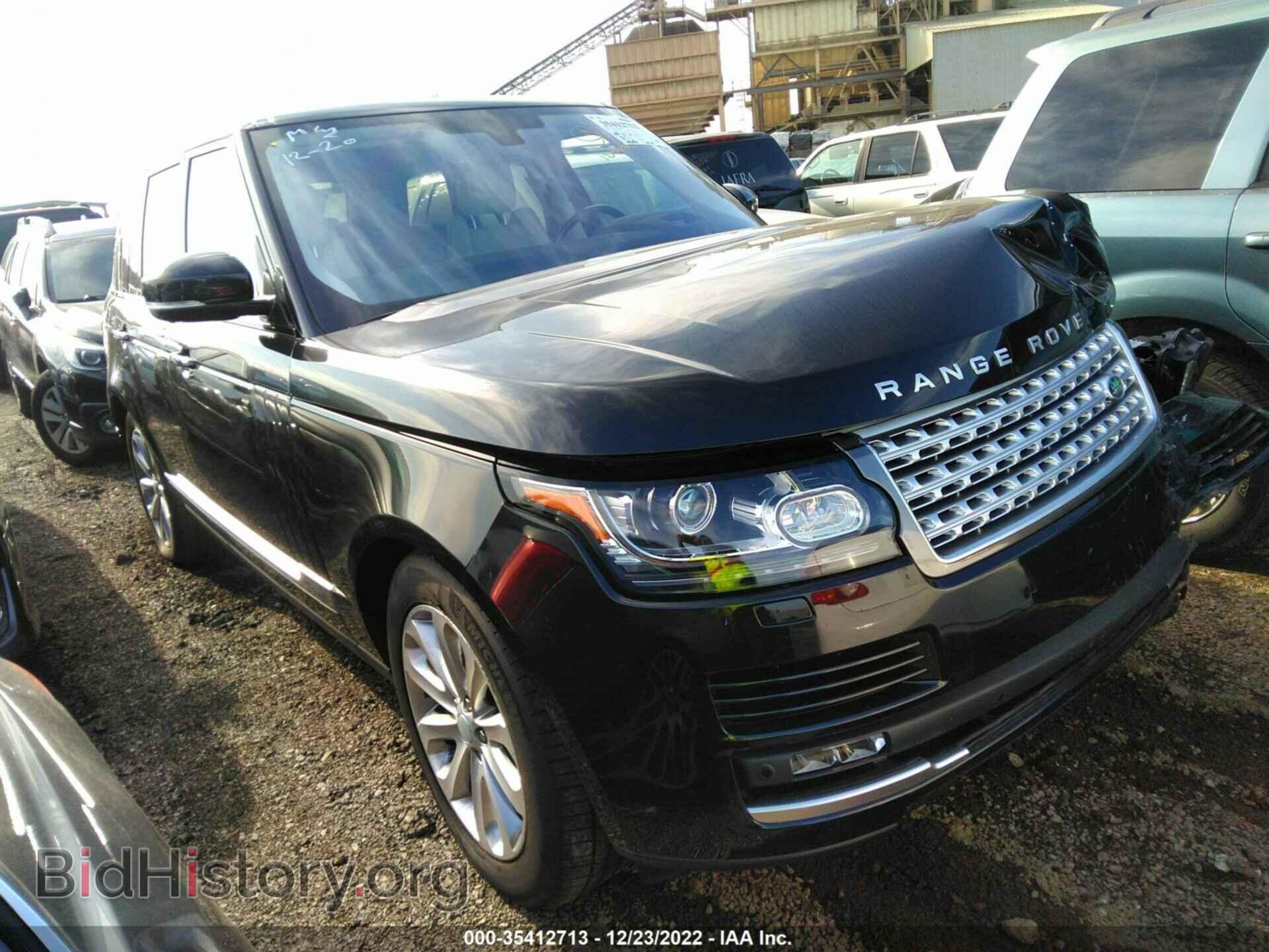 Фотография SALGS2PF6GA311332 - LAND ROVER RANGE ROVER 2016