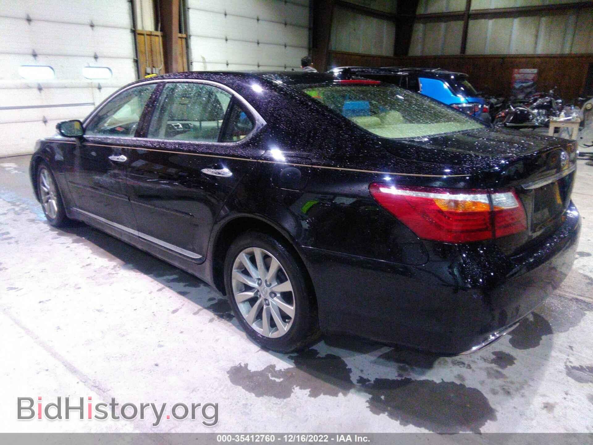 2012 LEXUS LS 460 - VIN: JTHDL5EF8C5004709 - Фото 3
