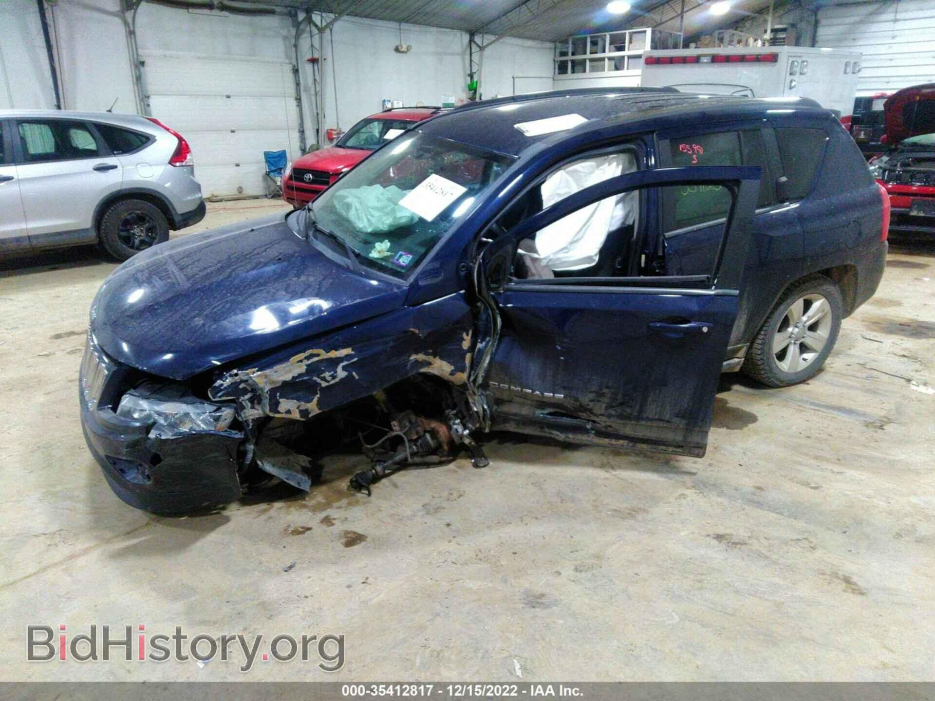 2013 JEEP COMPASS - VIN: 1C4NJDBB0DD253536 - Фото 2