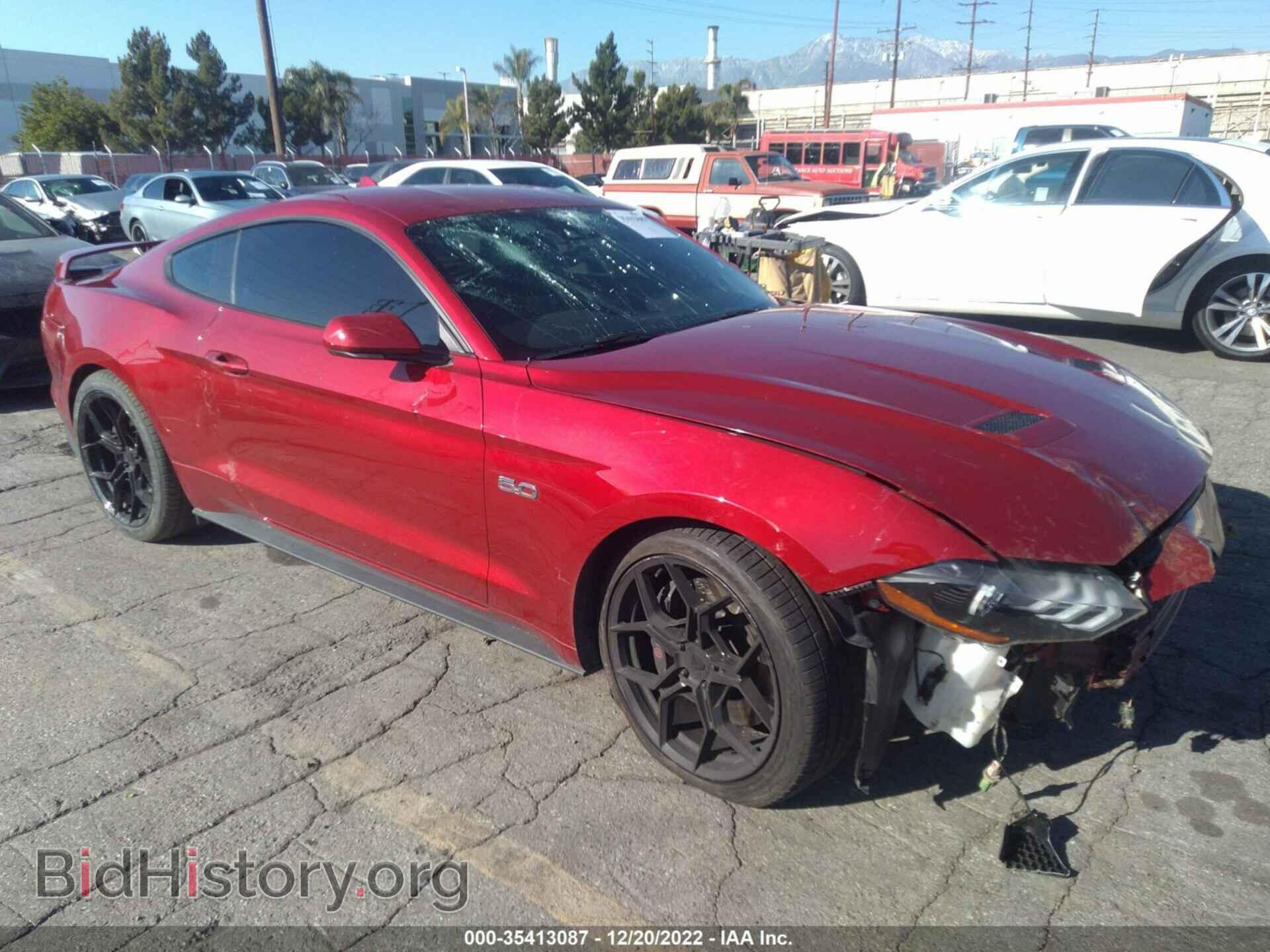 Photo 1FA6P8CF4M5126252 - FORD MUSTANG 2021
