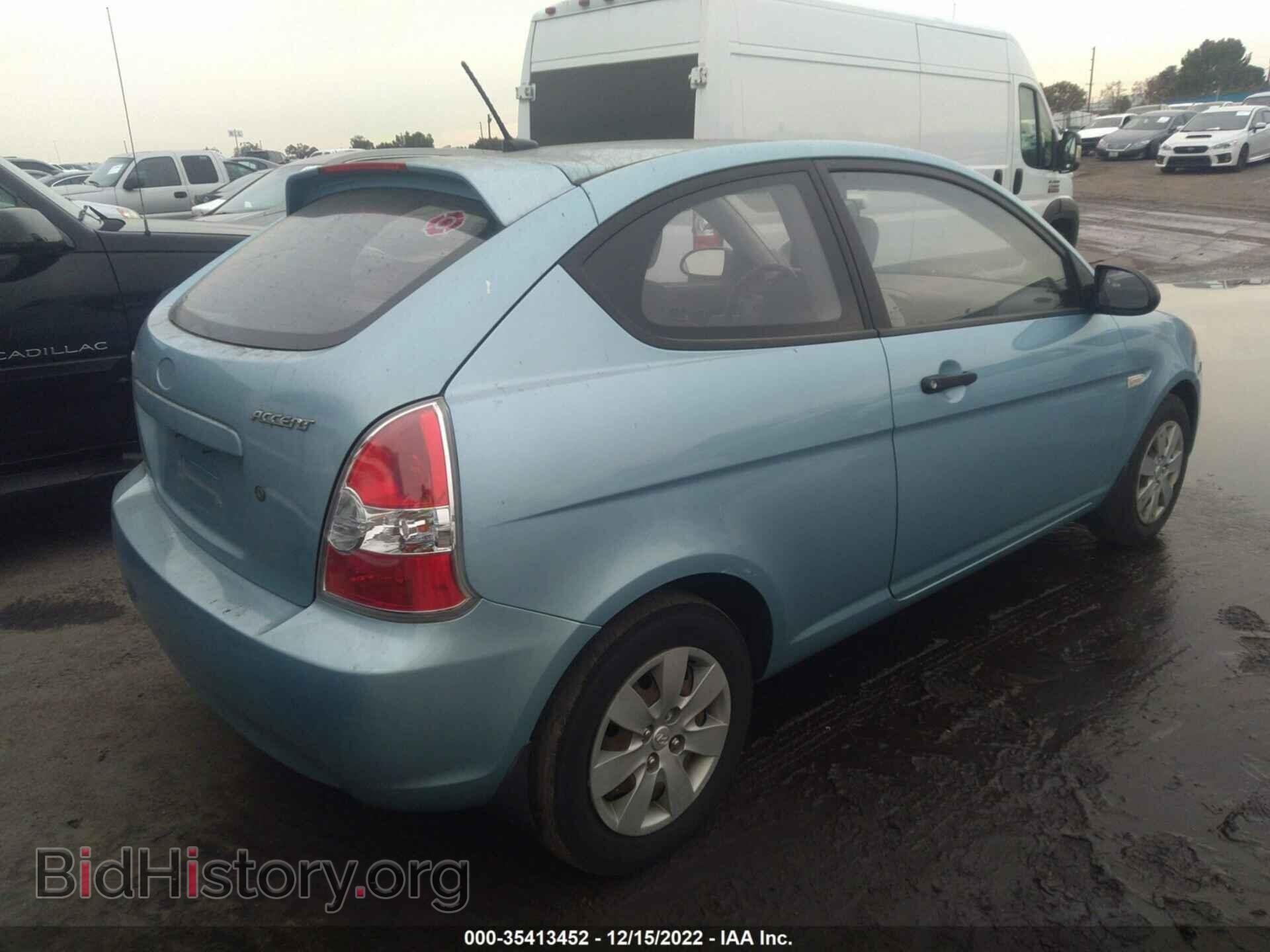 2009 HYUNDAI ACCENT - VIN: KMHCM36C29U134191 - Фото 4