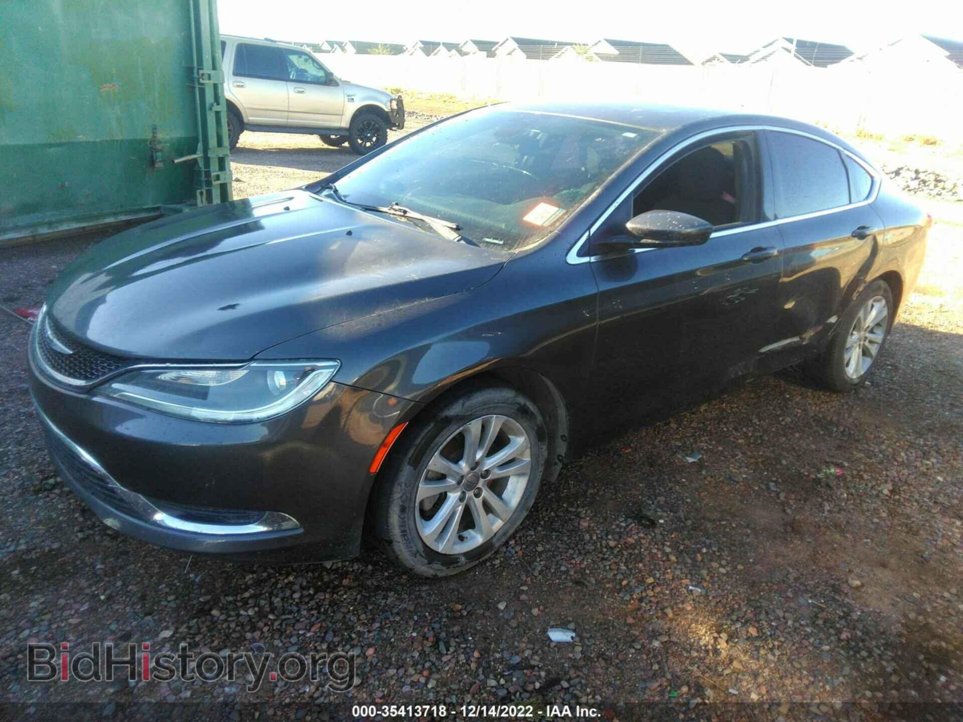 2015 CHRYSLER 200 - VIN: 1C3CCCAB4FN641495 - Фото 2