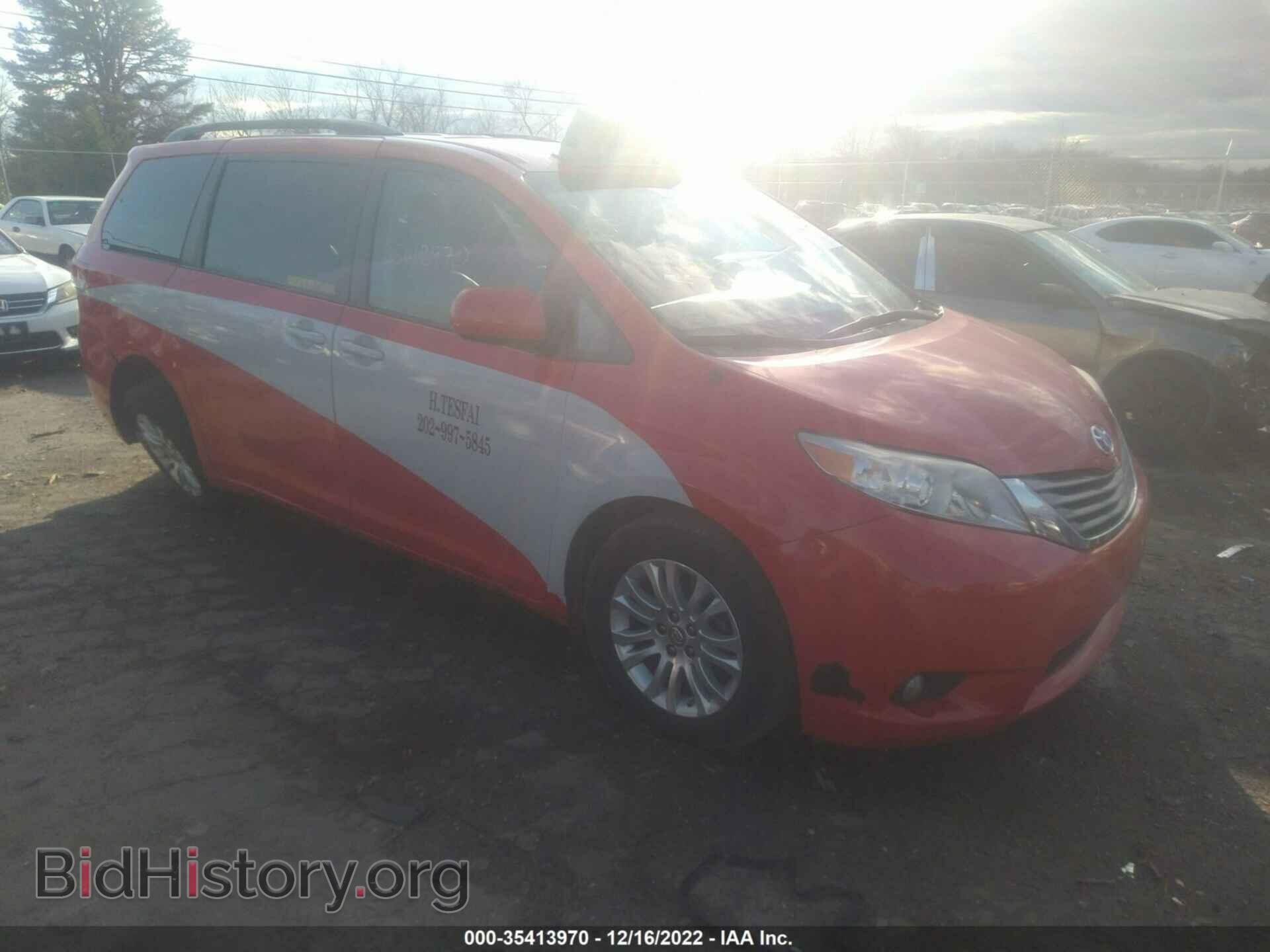 Photo 5TDYK3DC8DS281535 - TOYOTA SIENNA 2013