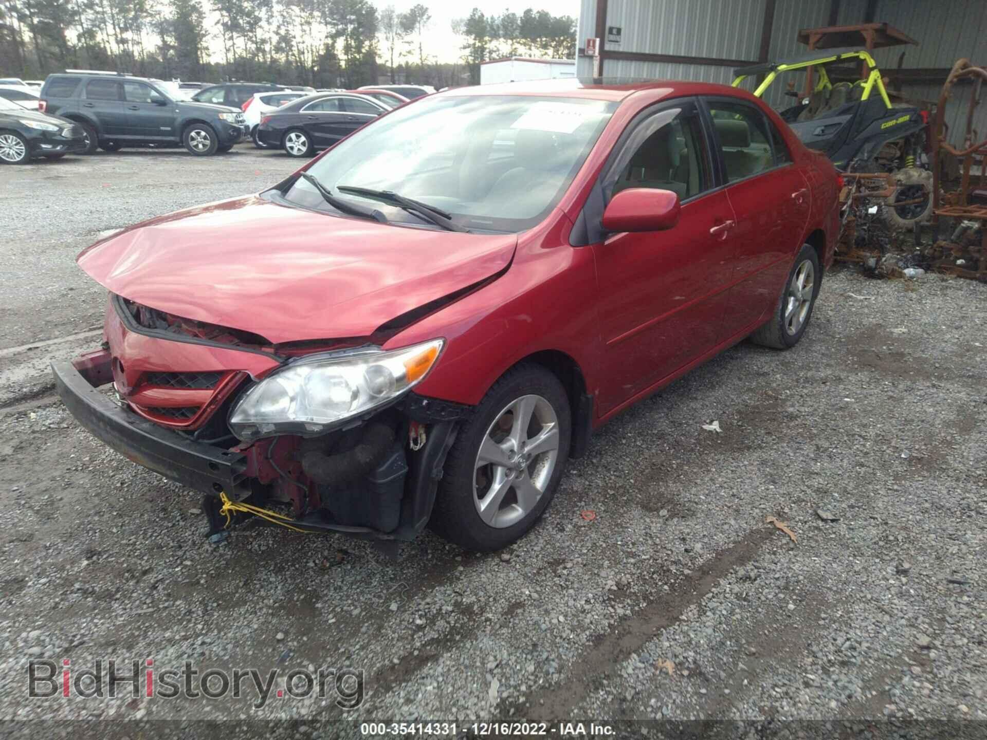2011 TOYOTA COROLLA - VIN: 2T1BU4EE9BC570466 - Фото 2