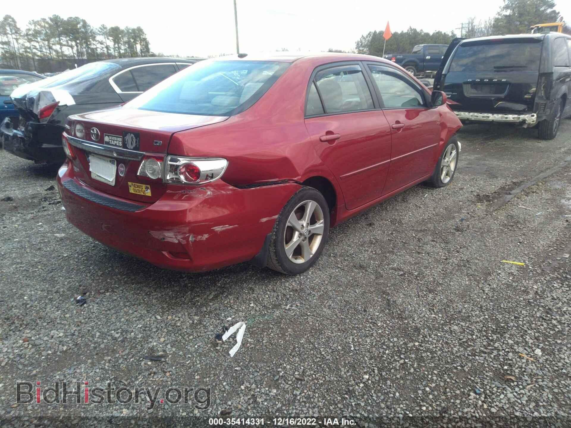 2011 TOYOTA COROLLA - VIN: 2T1BU4EE9BC570466 - Фото 4
