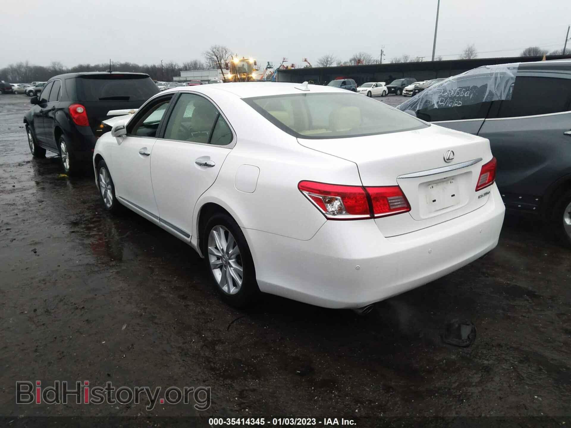 2012 LEXUS ES 350 - VIN: JTHBK1EG2C2503230 - Фото 3