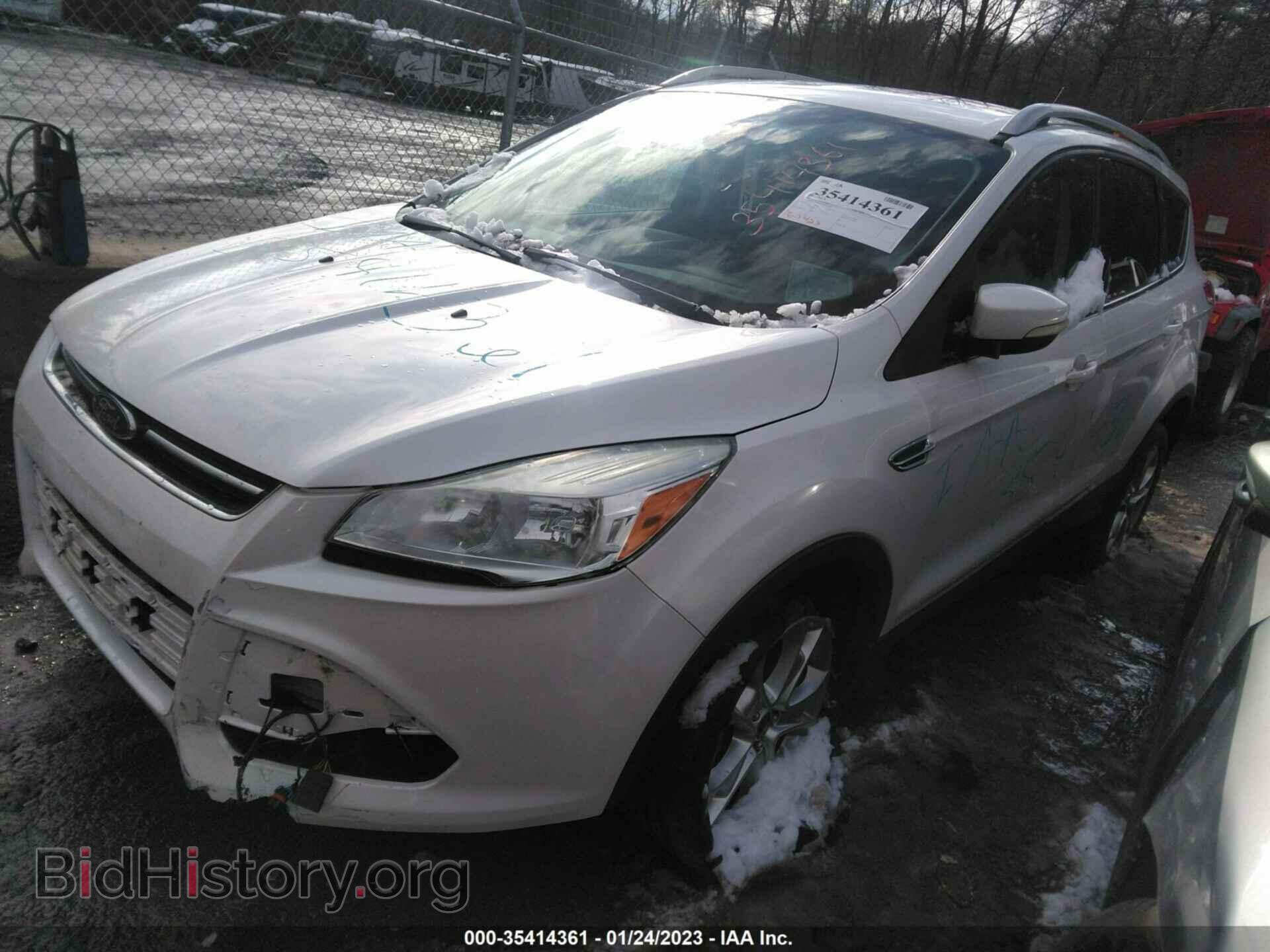 2014 FORD ESCAPE - VIN: 1FMCU9JX2EUD76244 - Фото 2