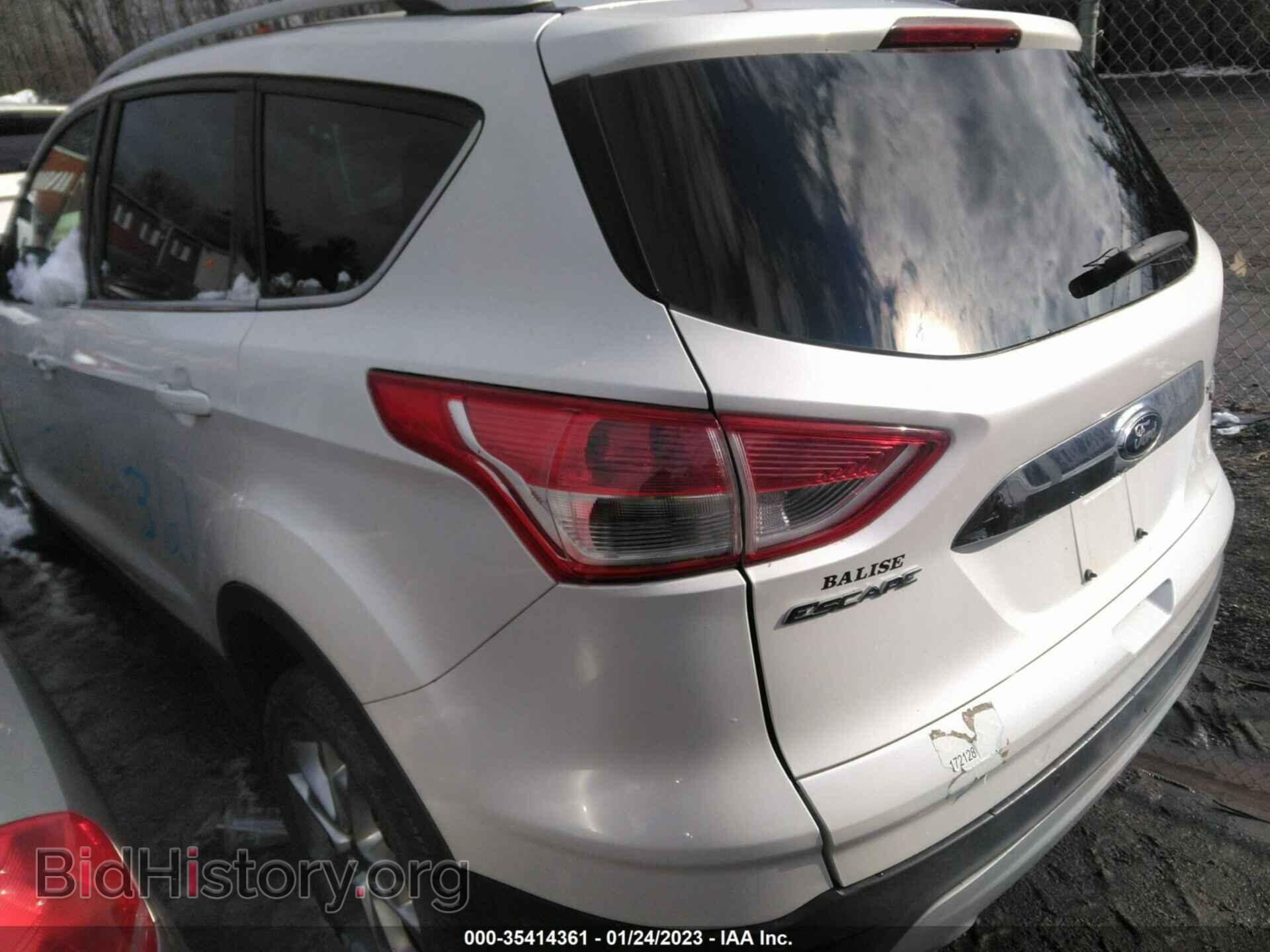 2014 FORD ESCAPE - VIN: 1FMCU9JX2EUD76244 - Фото 3