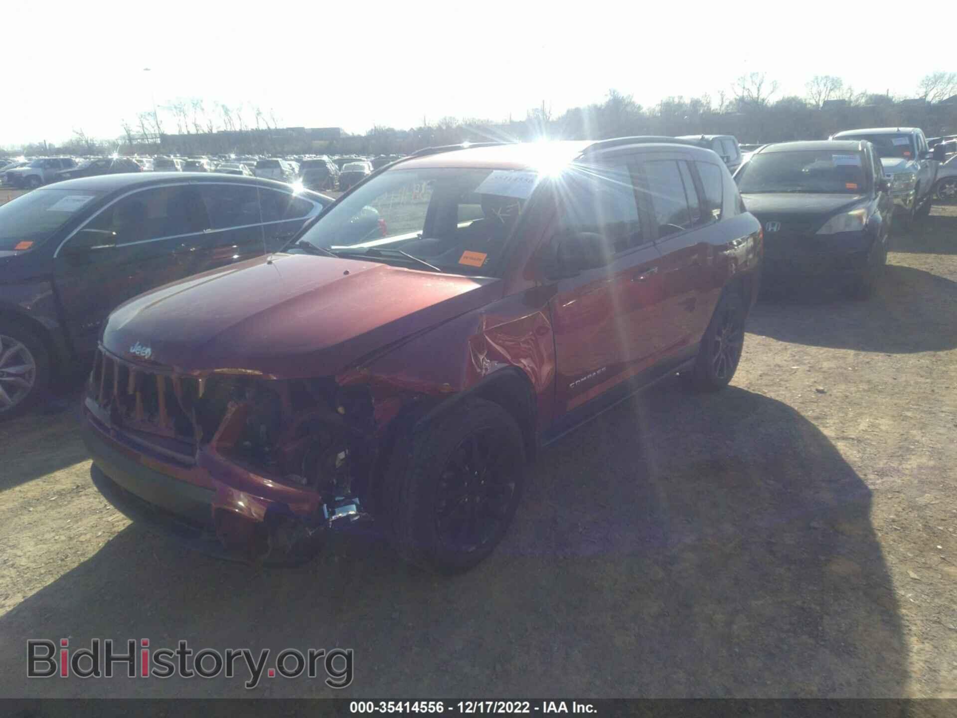 2012 JEEP COMPASS - VIN: 1C4NJDEB2CD698080 - Фото 2