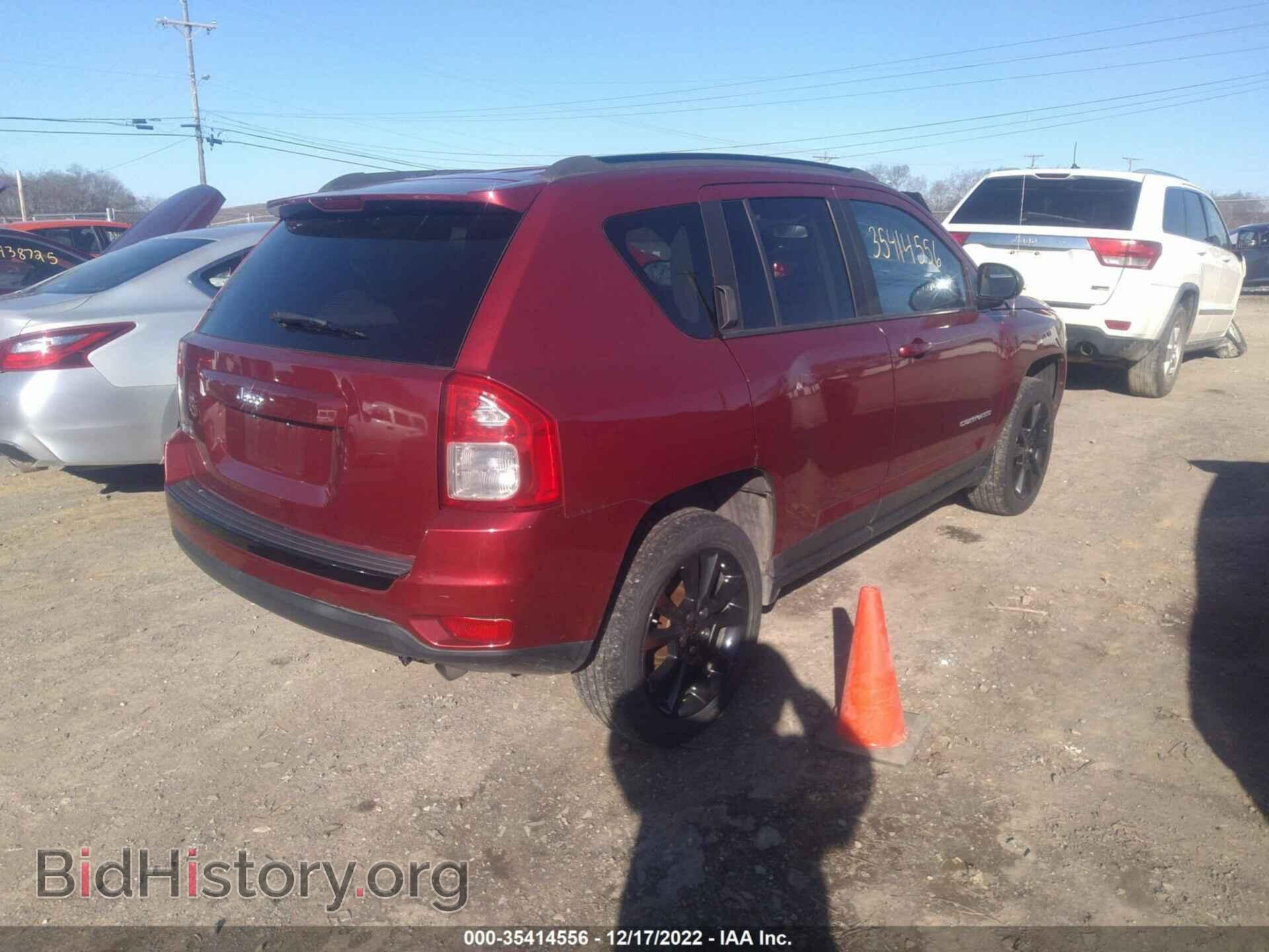2012 JEEP COMPASS - VIN: 1C4NJDEB2CD698080 - Фото 4