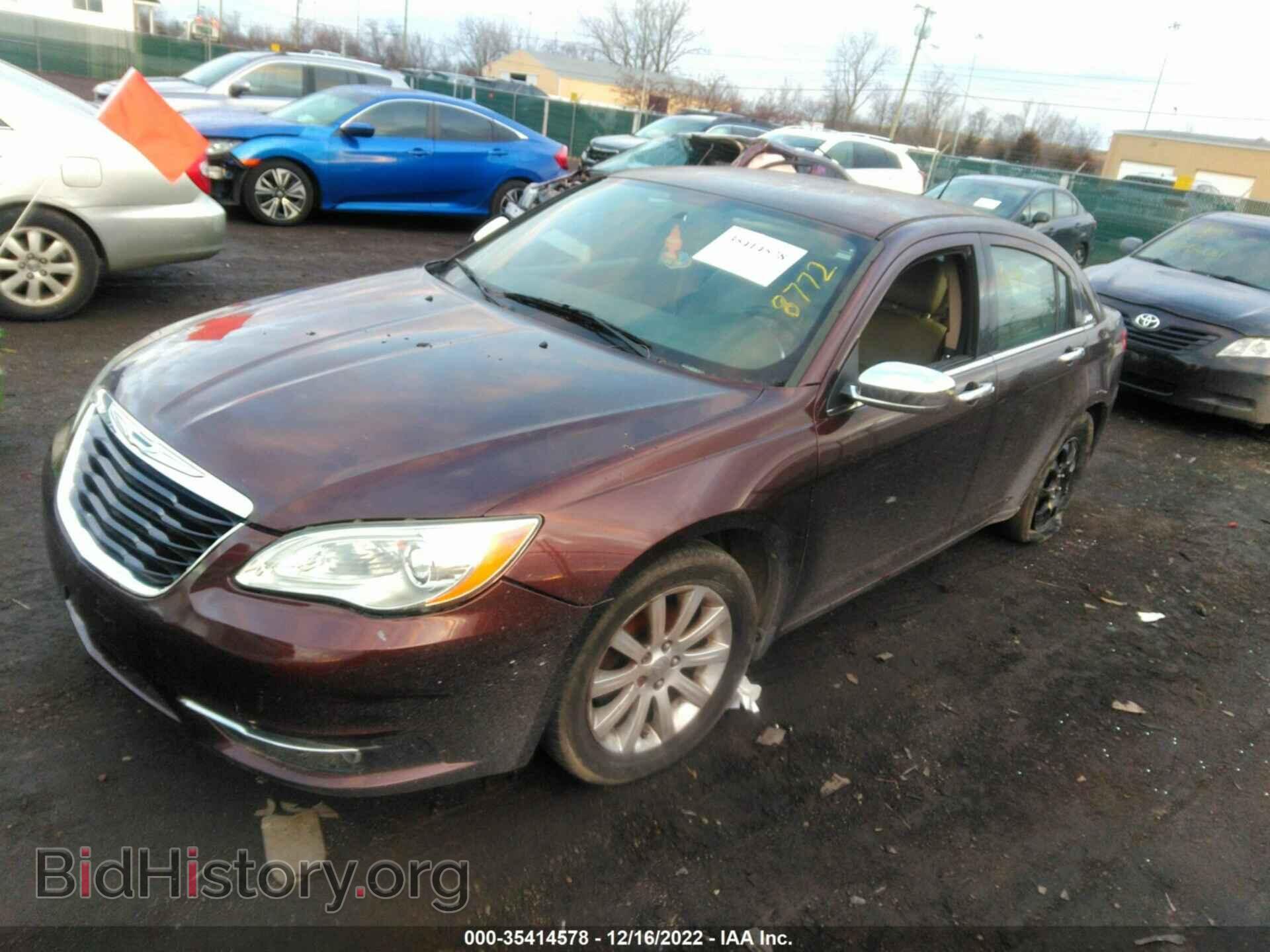 2013 CHRYSLER 200 - VIN: 1C3CCBCG7DN598772 - Photo 2